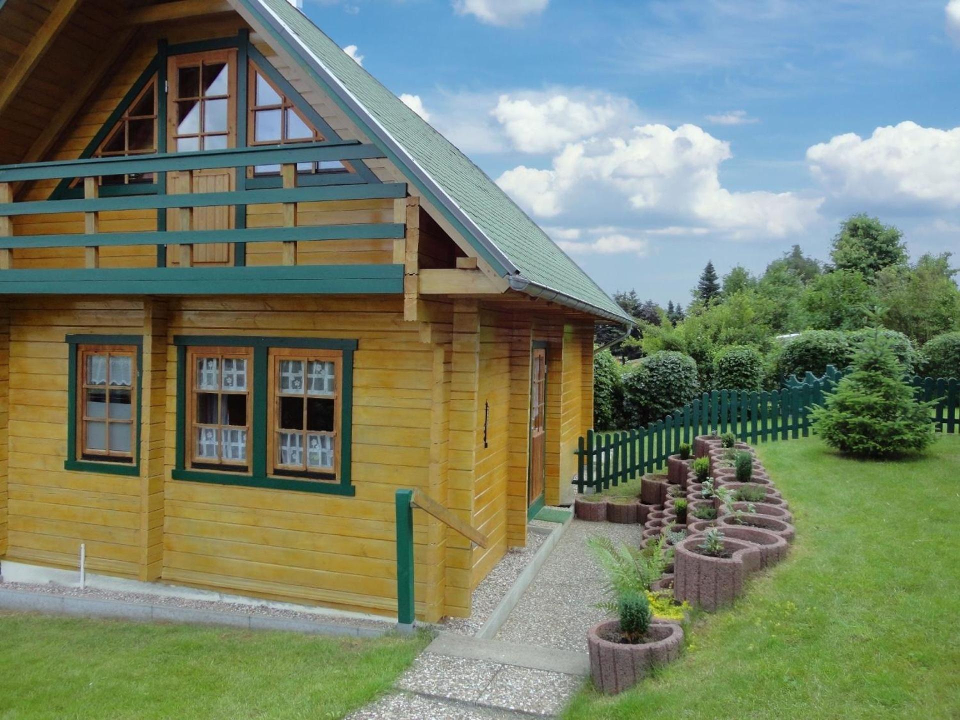 idyllisch gelegenes Blockhaus - Hunde willkommen