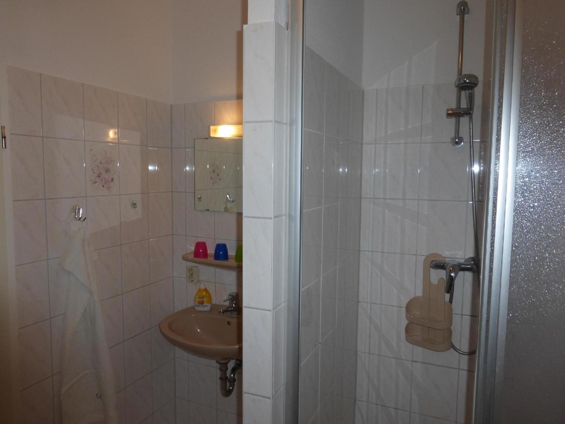 Ferienwohnung mit Terrasse im Obergeschoss