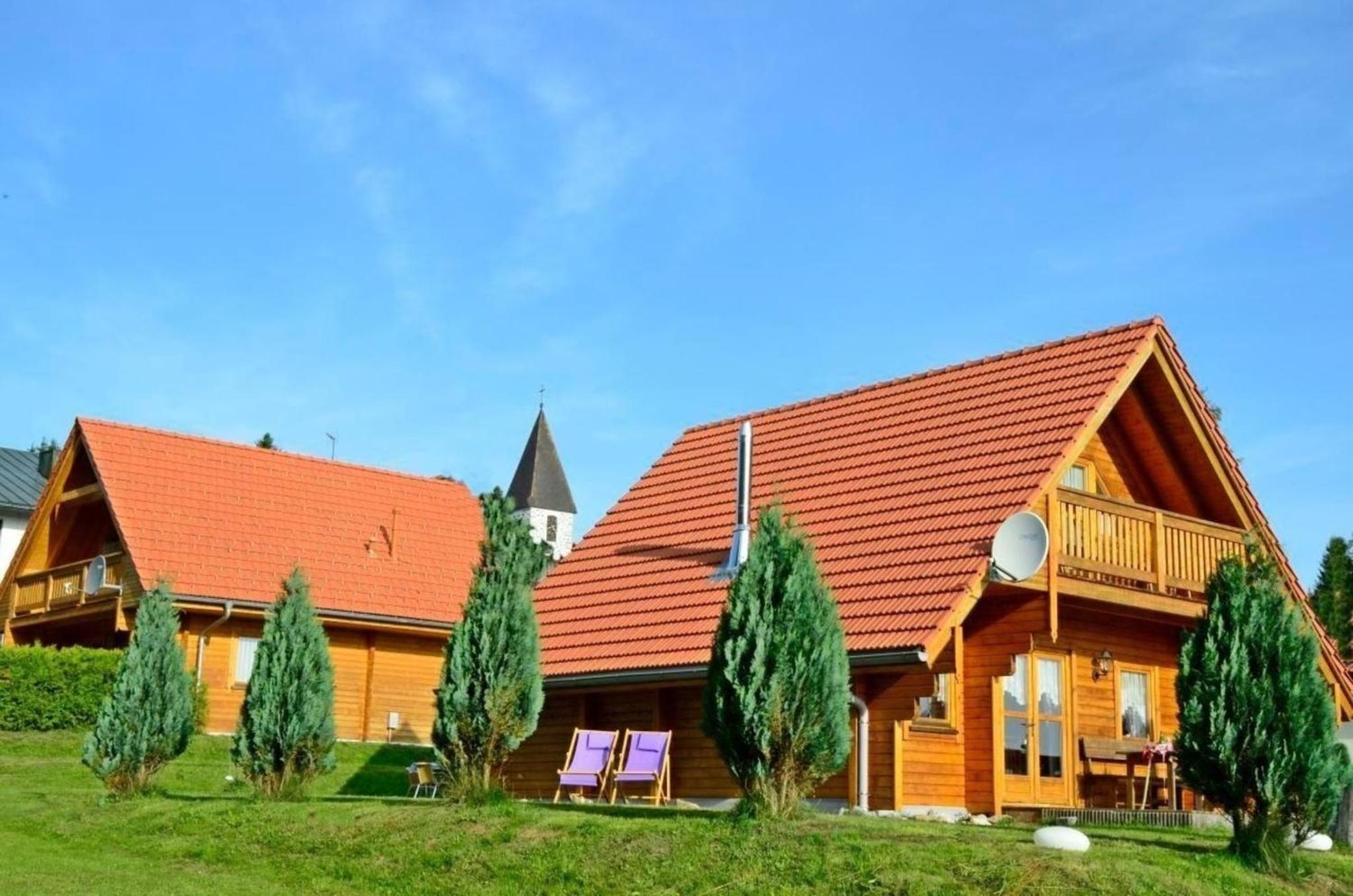 Ferienhaus Jagdhaus mit Kleiner Terrasse