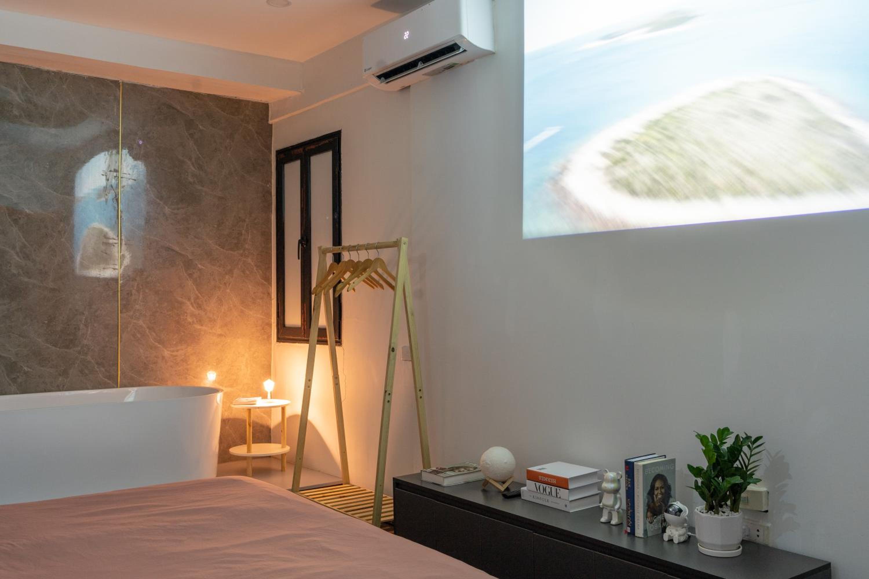 Harmony Home-Projector-Bathtub- Spacious