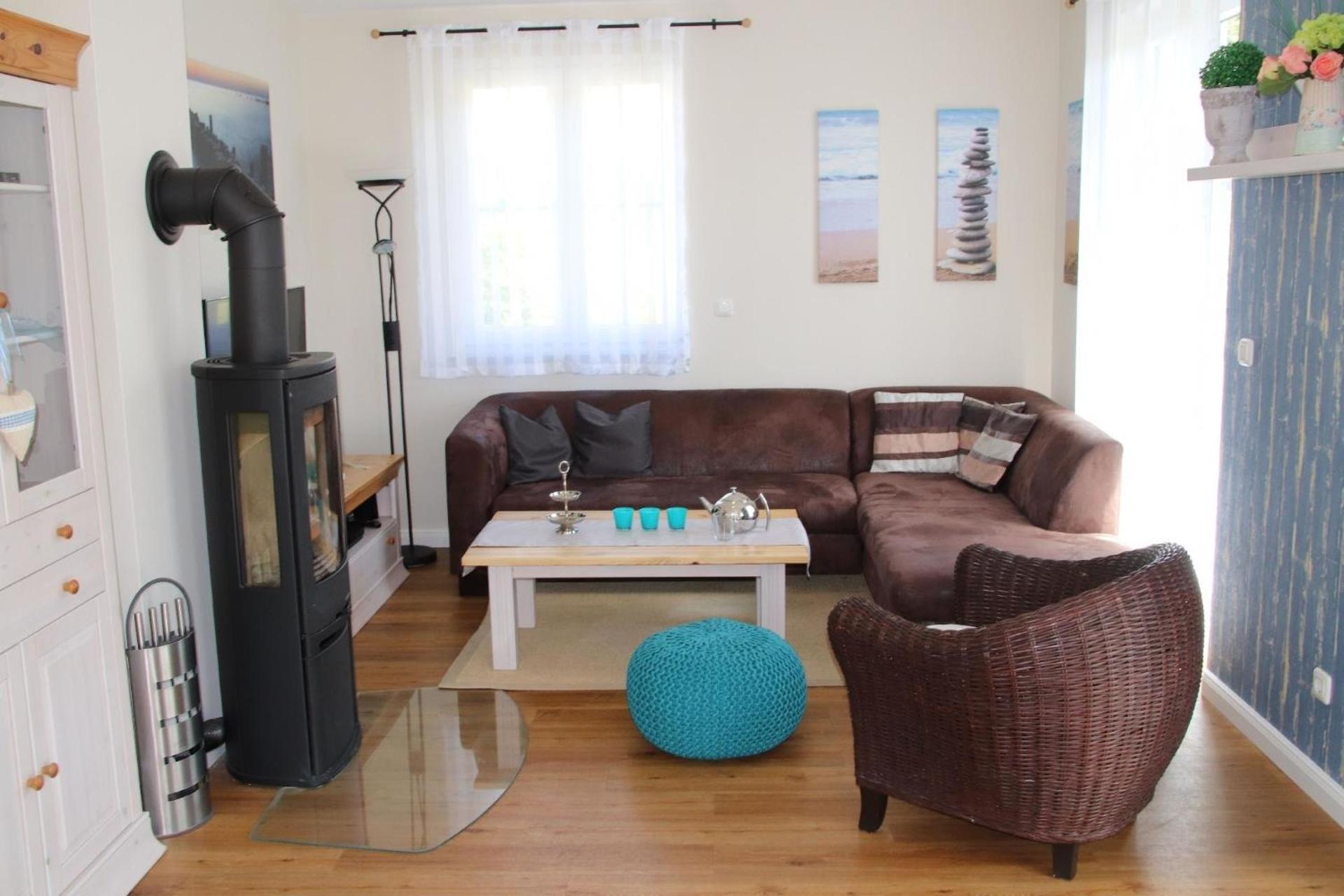 Ferienhaus Mit Garten, Sauna, Kamin Und Whirlpool