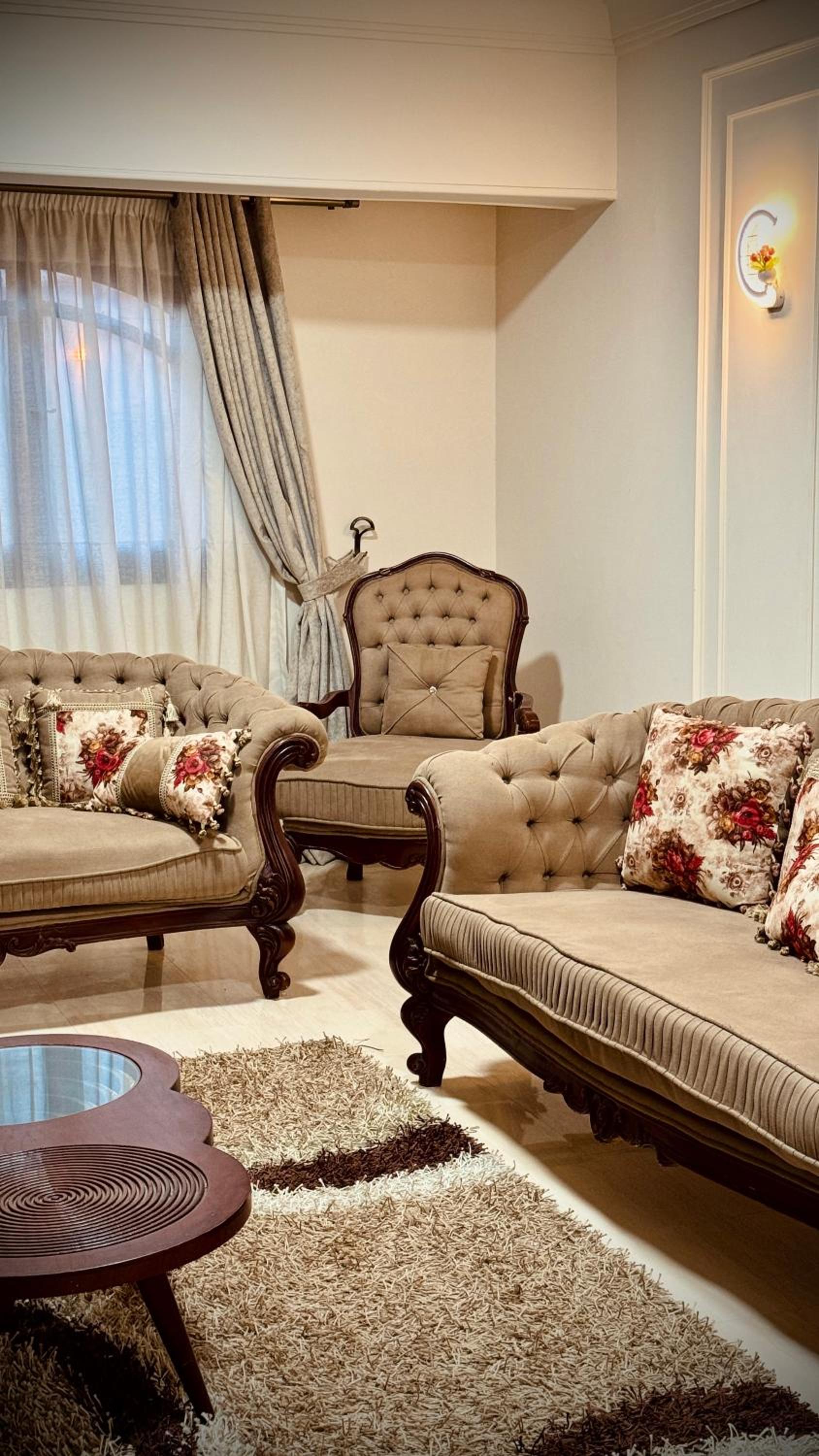 Elegant 3 Rooms Apartment in Private Villa in New Cairo