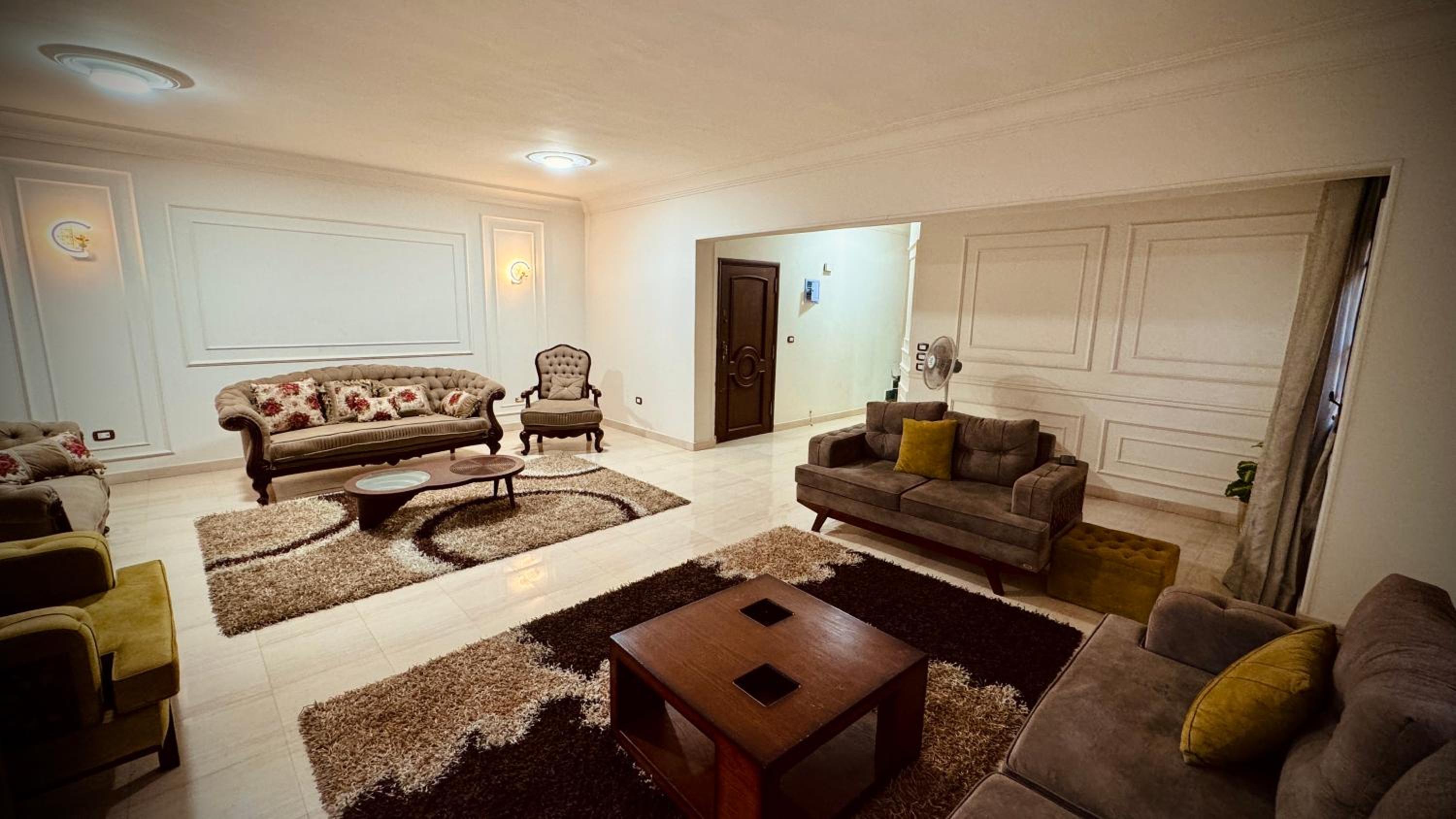 Elegant 3 Rooms Apartment in Private Villa in New Cairo