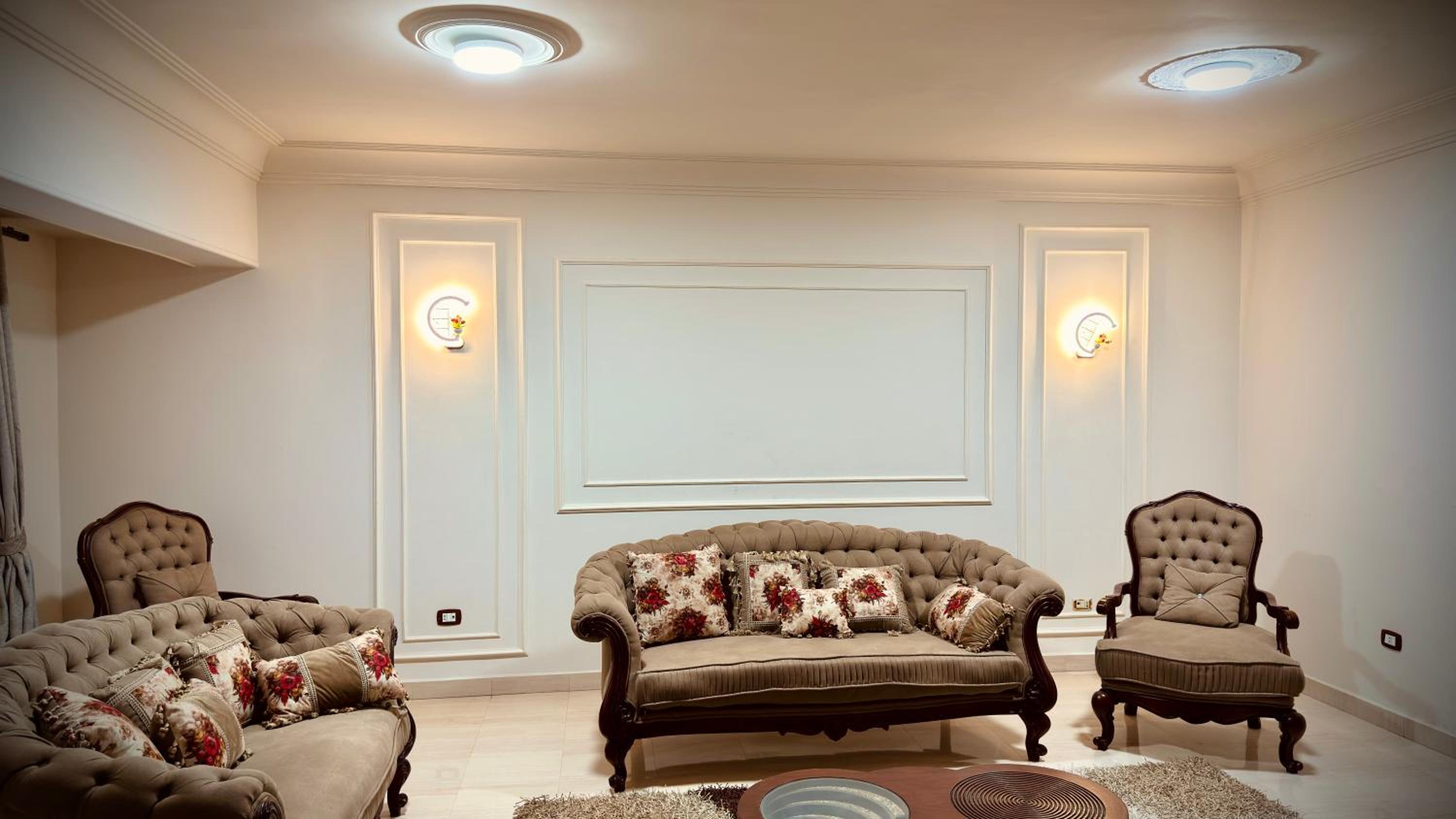 Elegant 3 Rooms Apartment in Private Villa in New Cairo