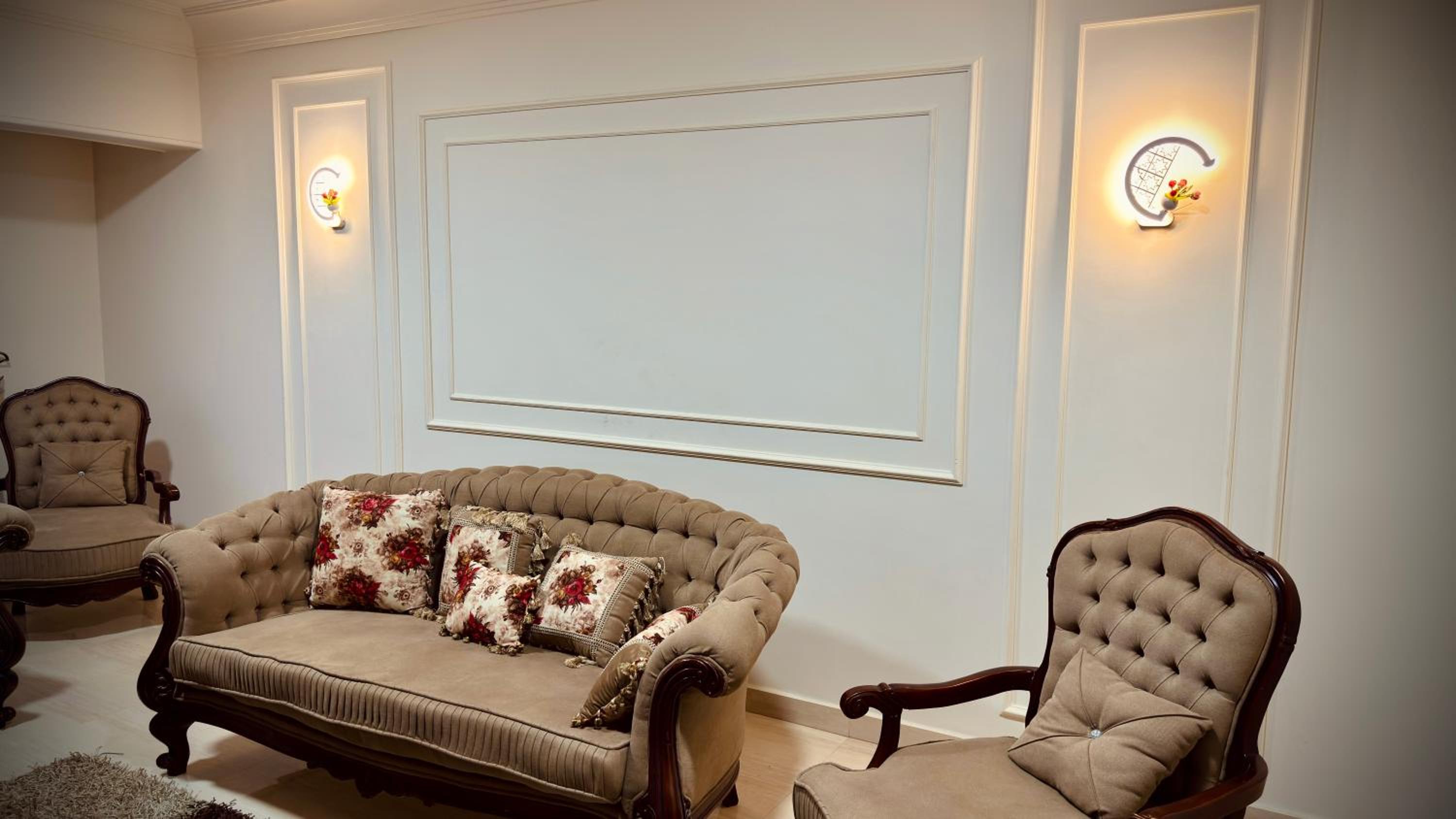 Elegant 3 Rooms Apartment in Private Villa in New Cairo