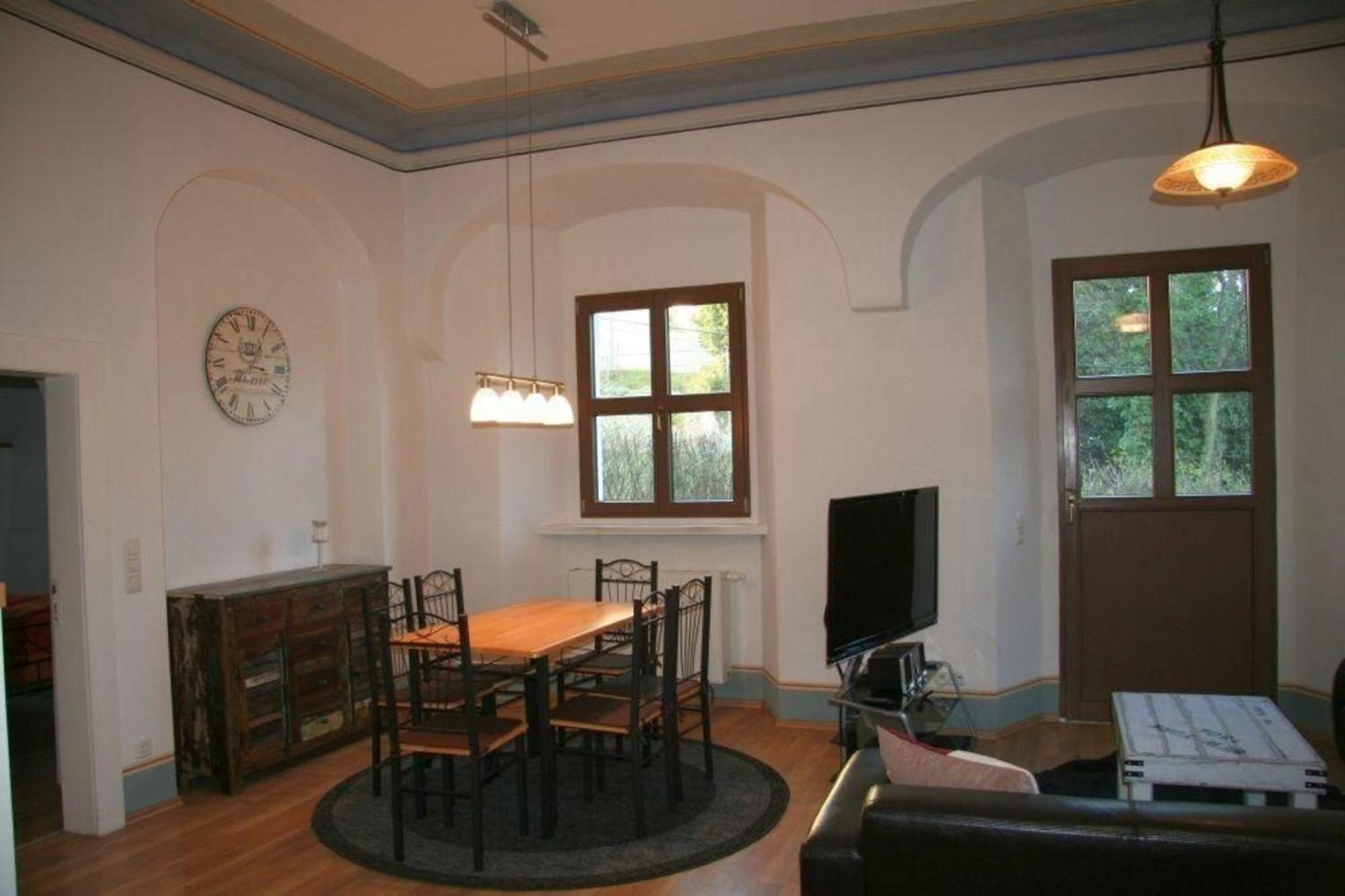 Wohnung in Maxen mit Terrasse, Garten und Grill