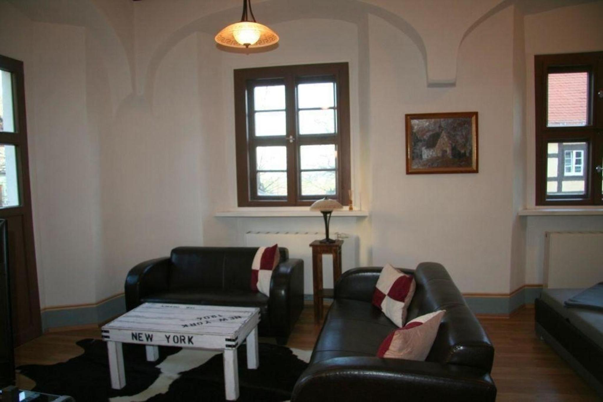 Wohnung in Maxen mit Terrasse, Garten und Grill