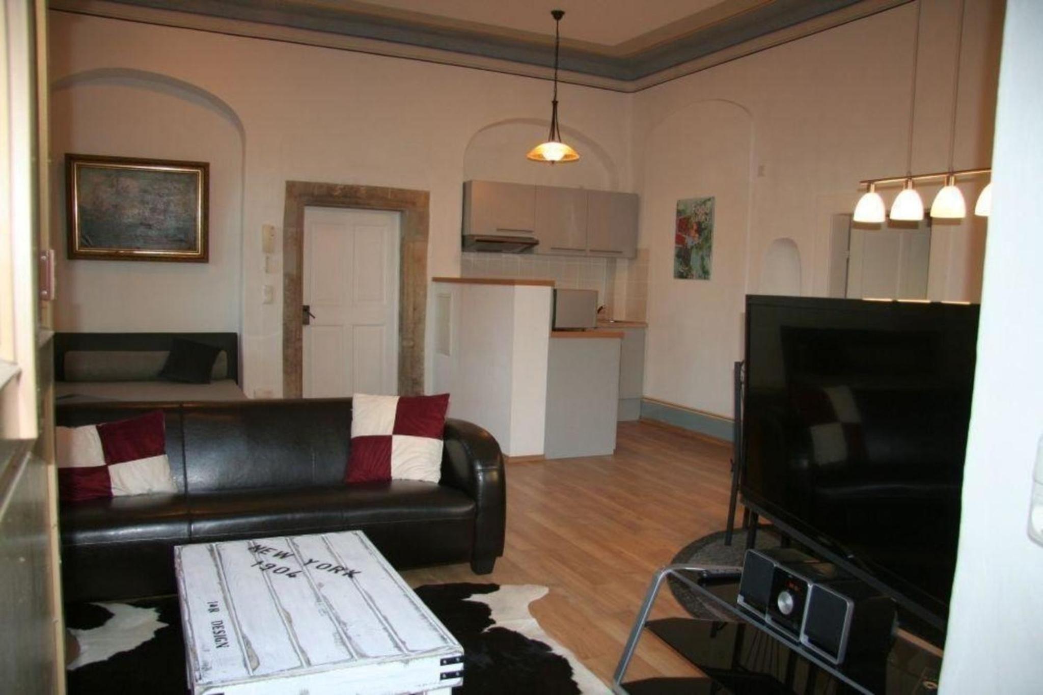 Wohnung in Maxen mit Terrasse, Garten und Grill