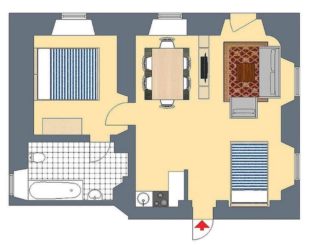 Wohnung in Maxen mit Terrasse, Garten und Grill