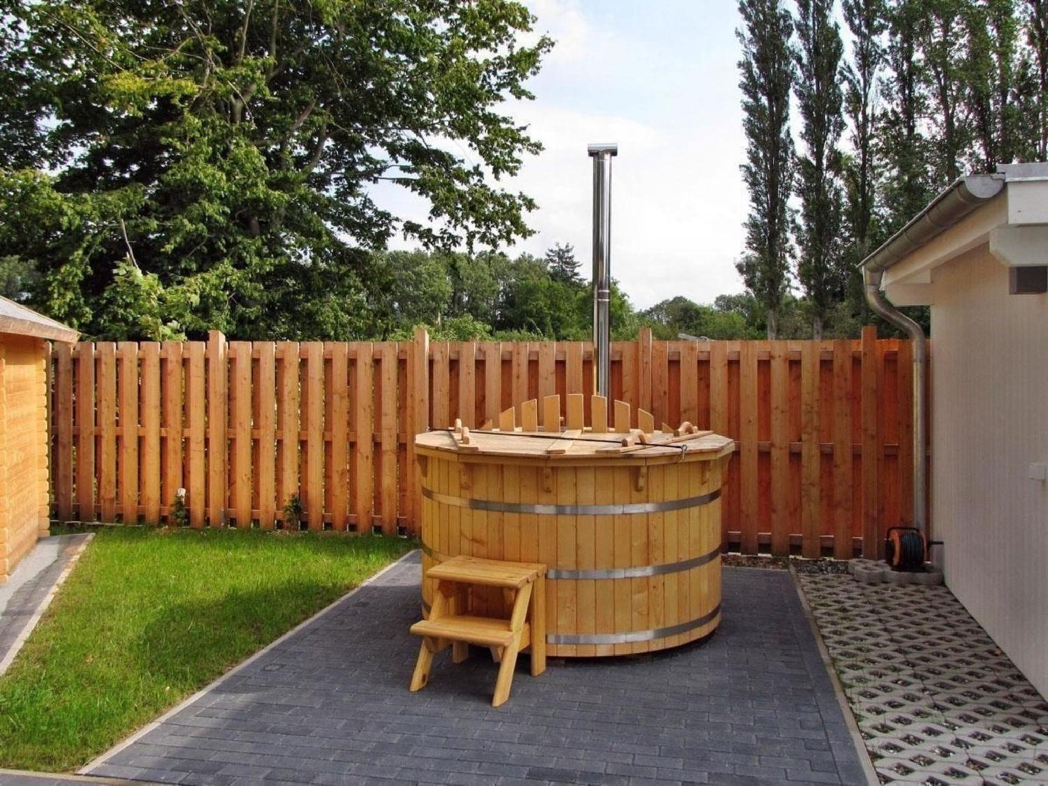 Ferienhaus mit Garten und Sauna