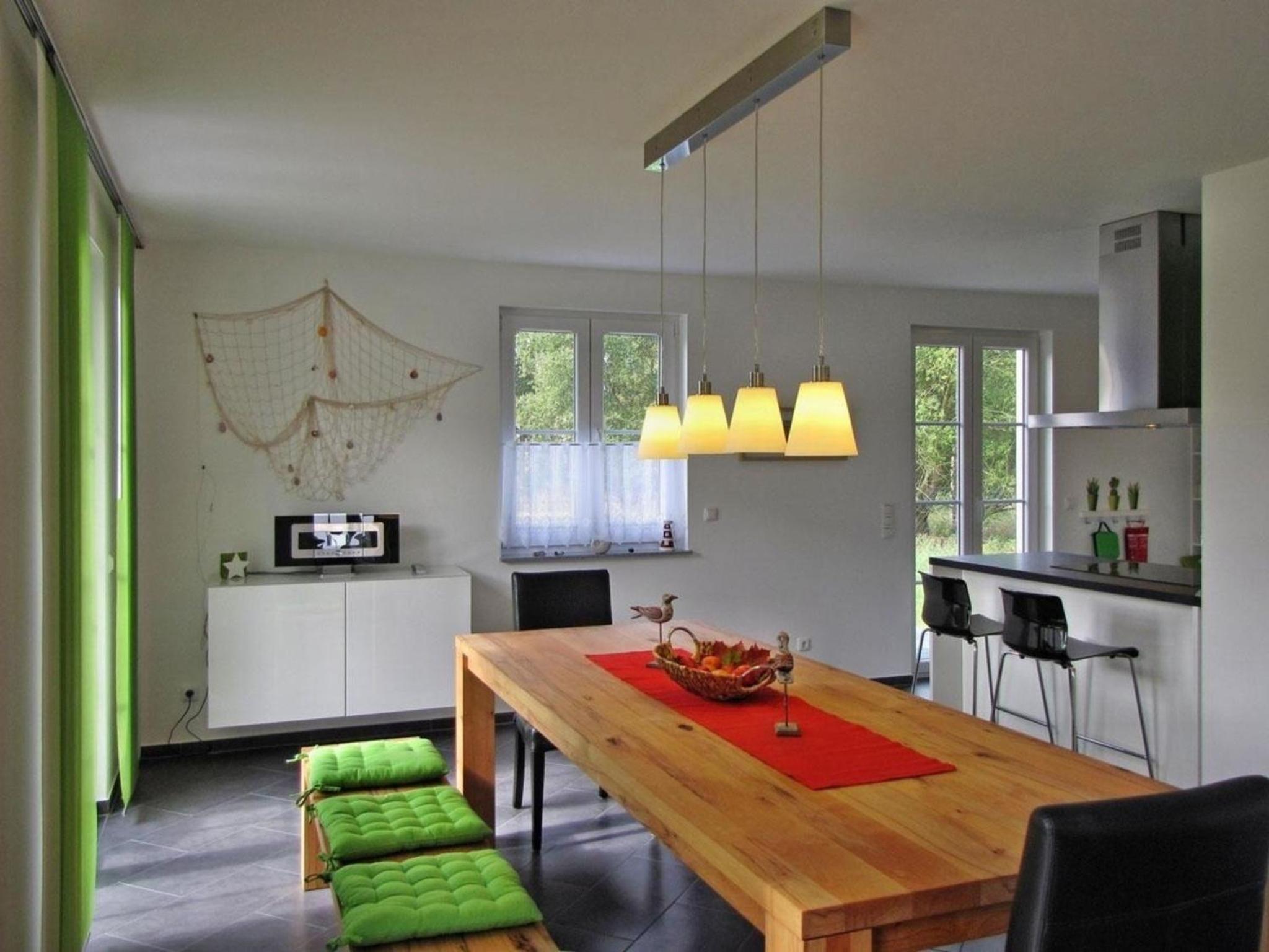 Ferienhaus mit Garten und Sauna