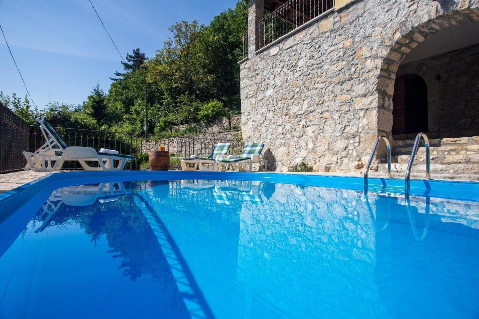 Ferienhaus In Lovranska Draga Mit Großem Kamin view 5
