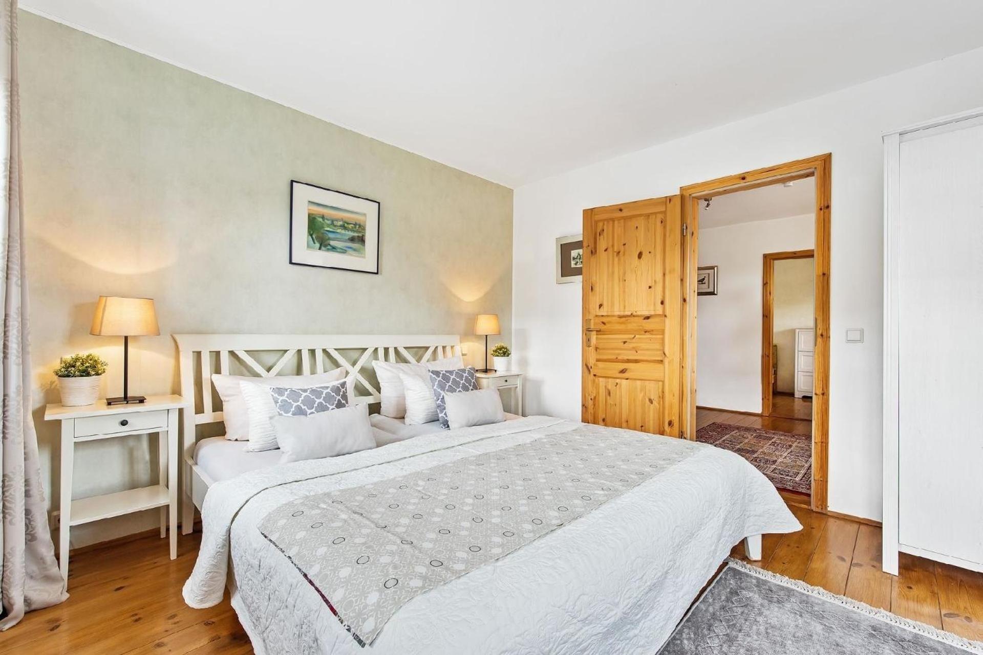 Ferienhaus in Sobrigau mit Garten, Terrasse und Grill