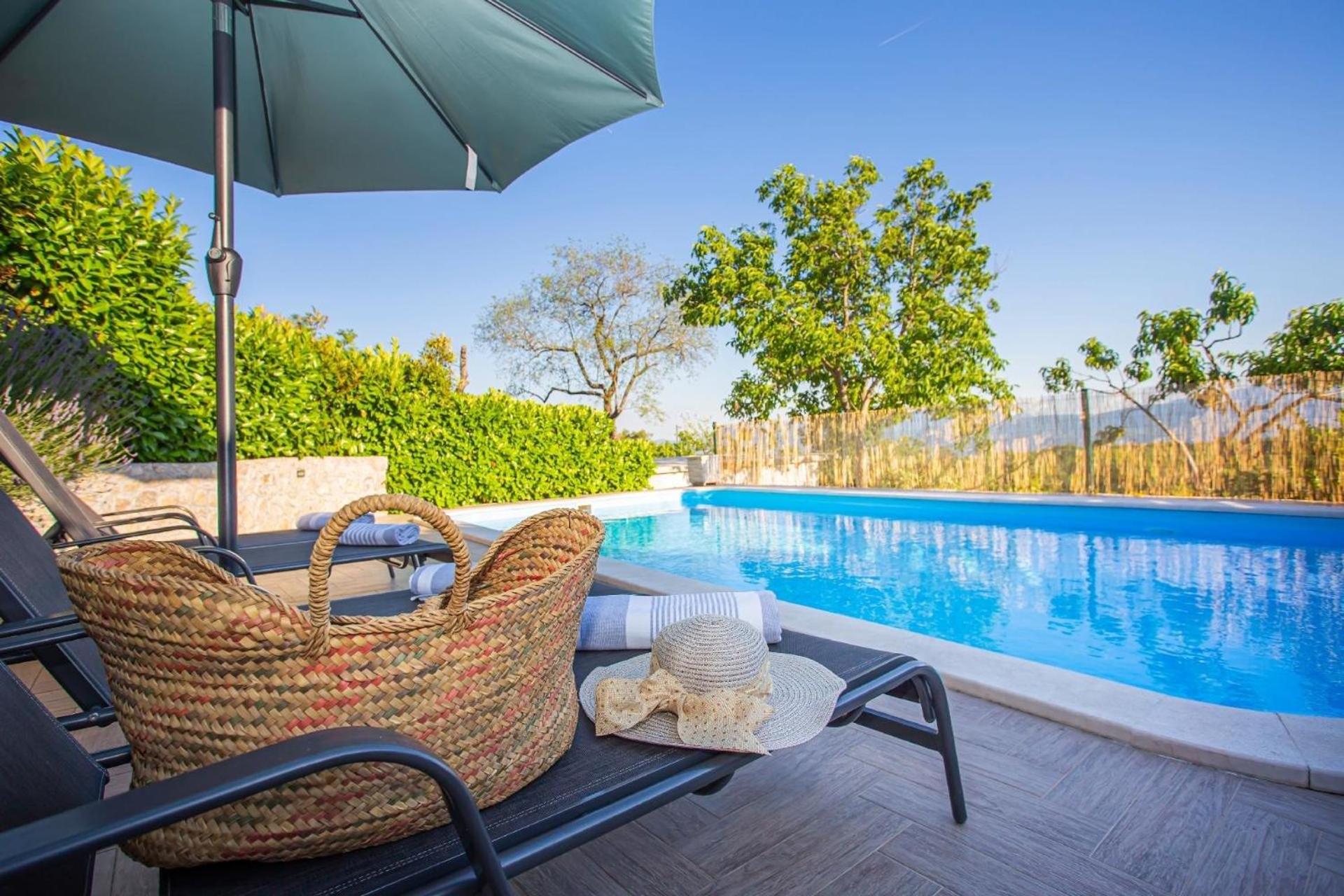 Großes Ferienhaus in Gornji Vinjani mit Pool