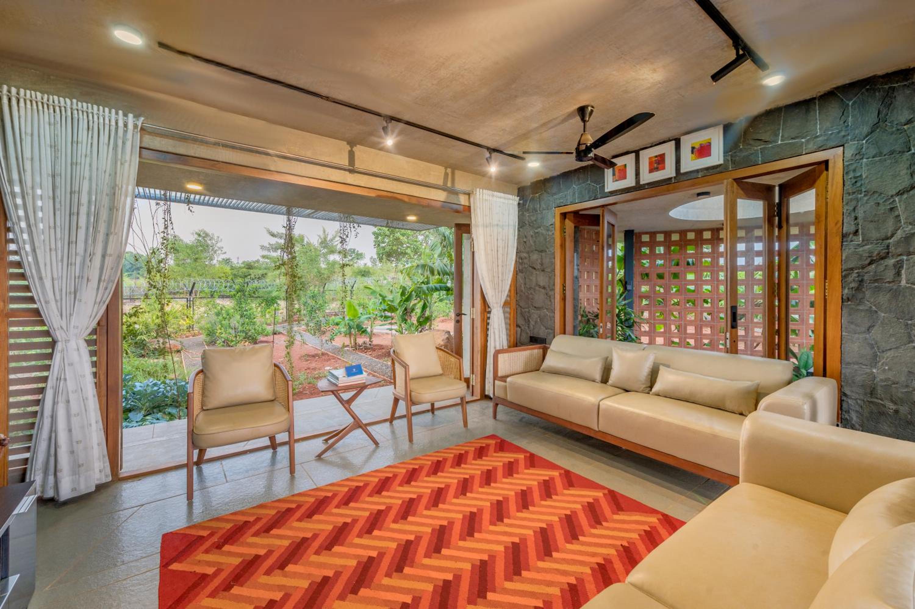 SaffronStays Avni - 2BR Lakeside Villa with Terrace & Bonfire