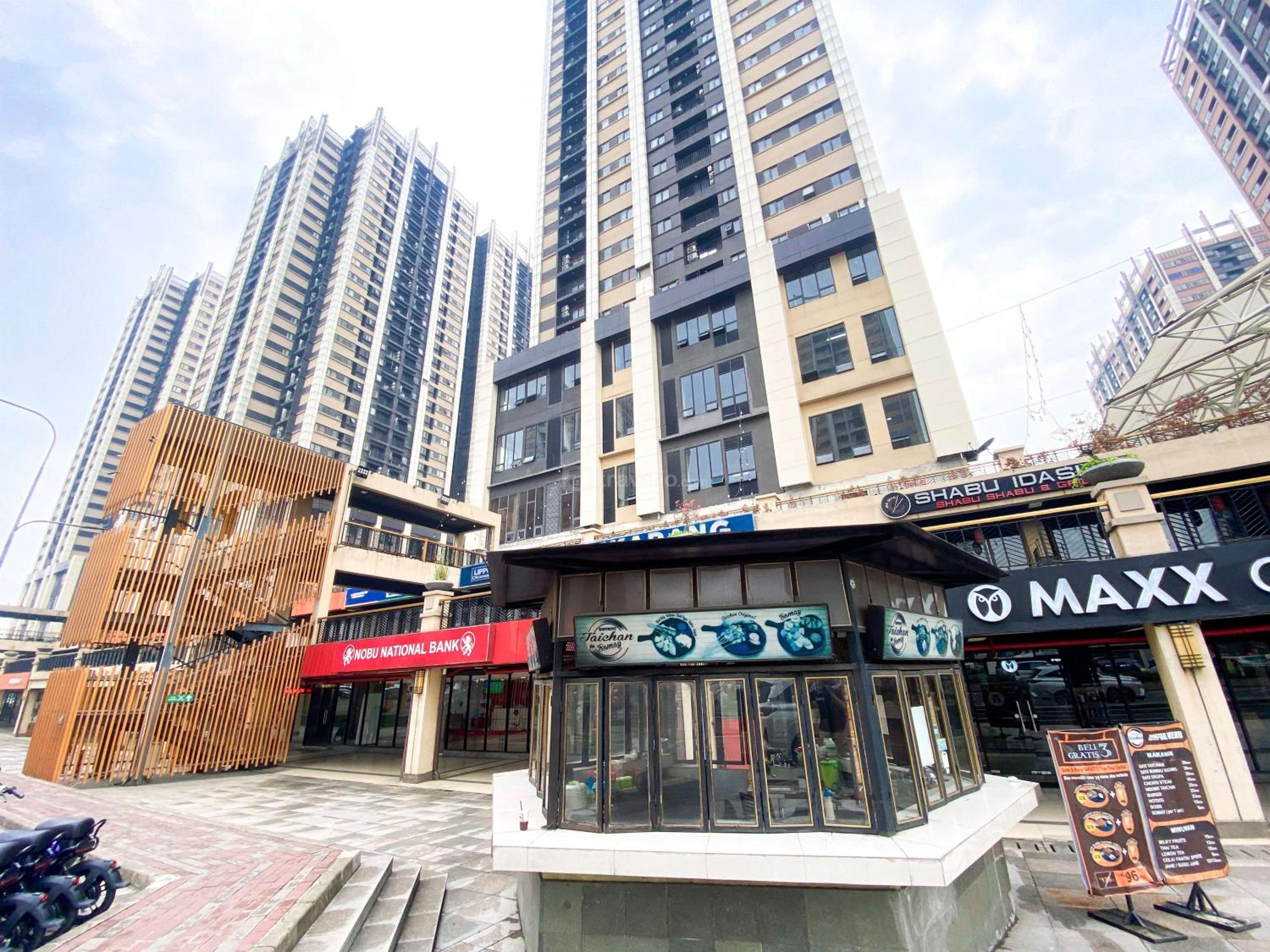 Serene Designed 2BR at Meikarta Apartment By Travelio view 2