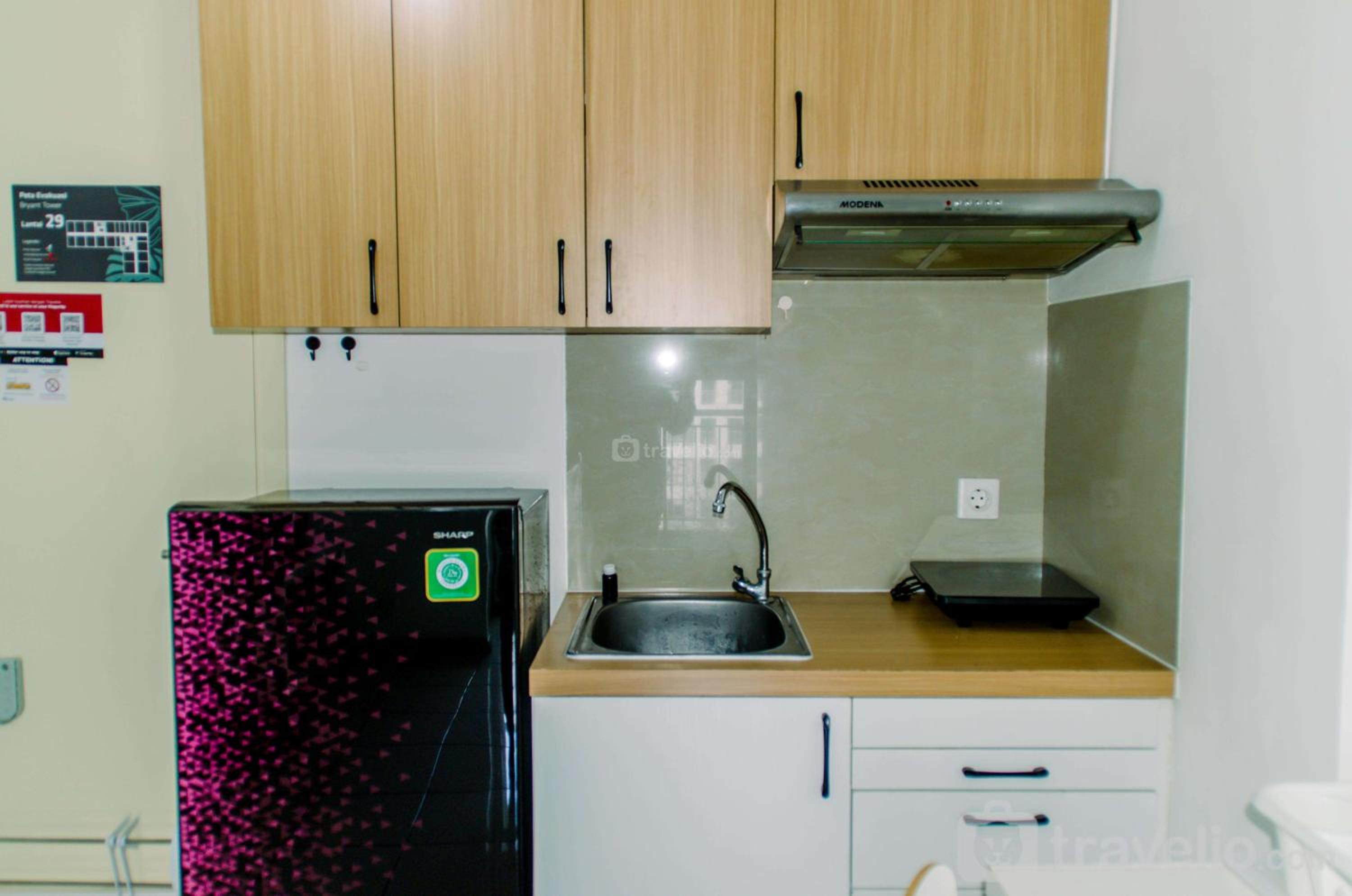 Fancy and Nice 2BR Apartment at M-Town Residence By Travelio