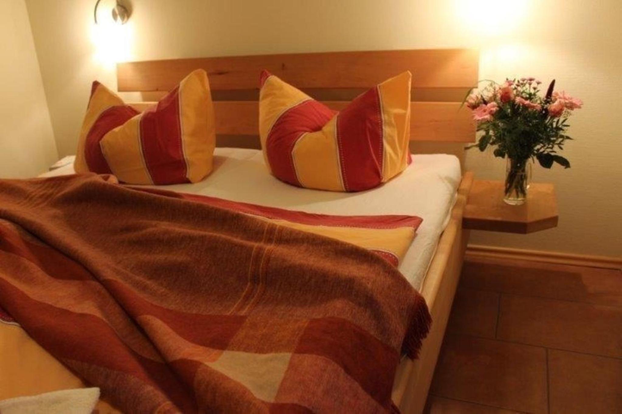 Ferienwohnung mit Balkon für vier Personen und ein Kind