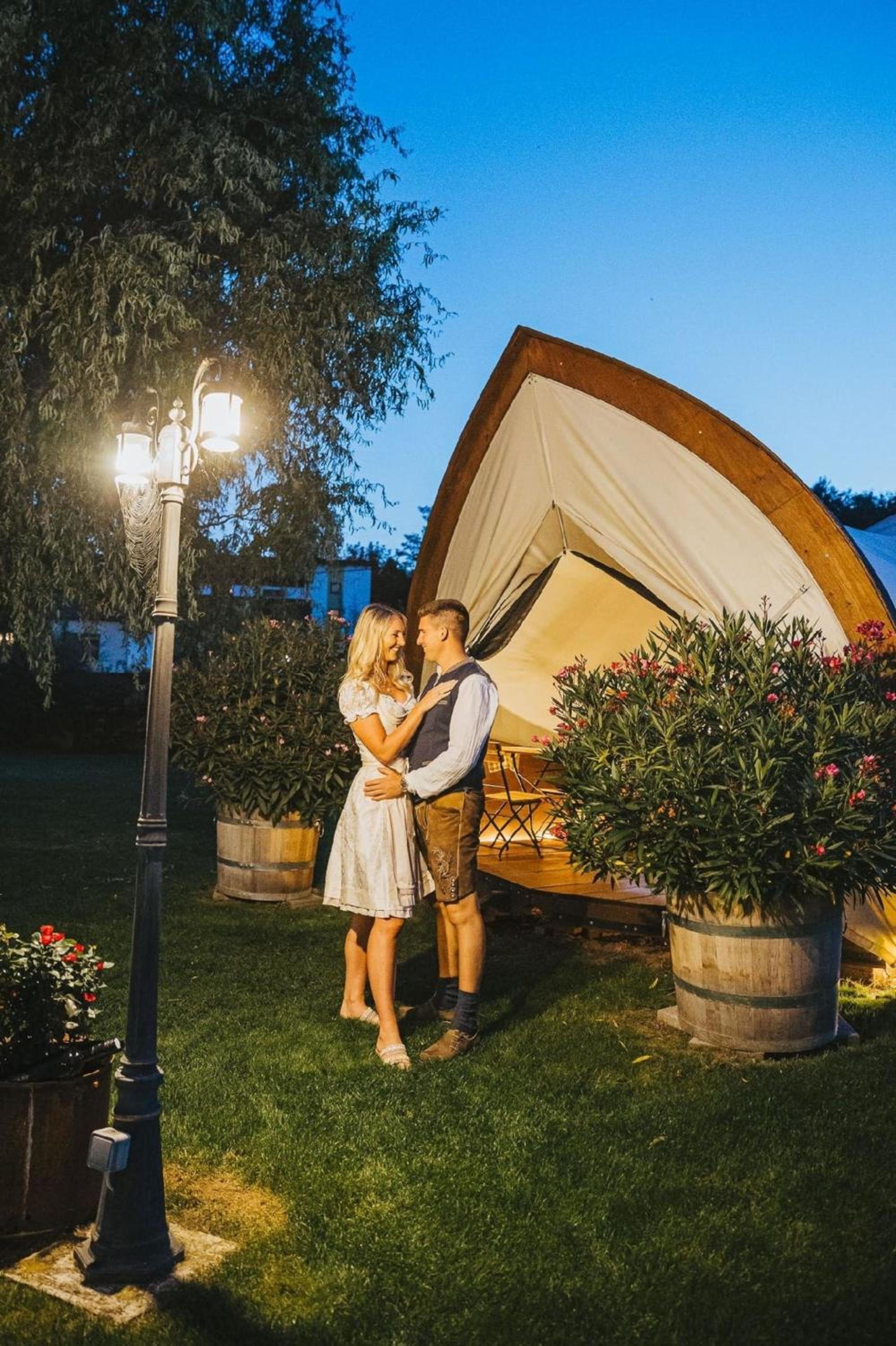 Weinfass-Suite für 2 Personen in Grub an der March
