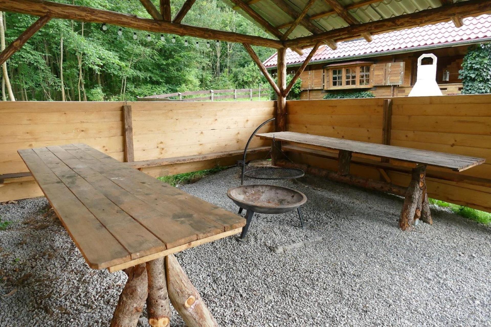 Blockhaus mitten im Wald, sehr urig und gemütlich, etwas für Naturliebhaber
