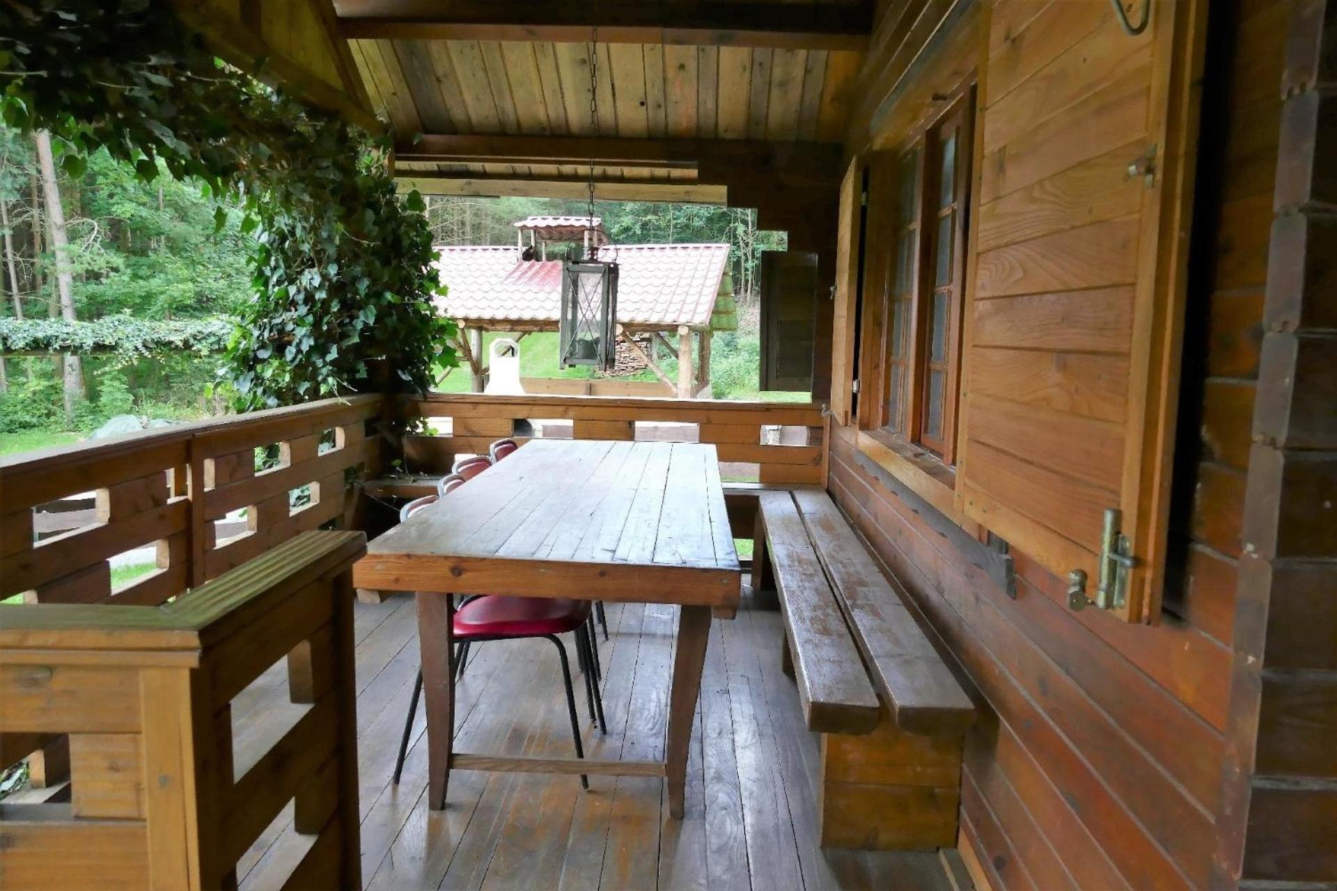 Blockhaus mitten im Wald, sehr urig und gemütlich, etwas für Naturliebhaber