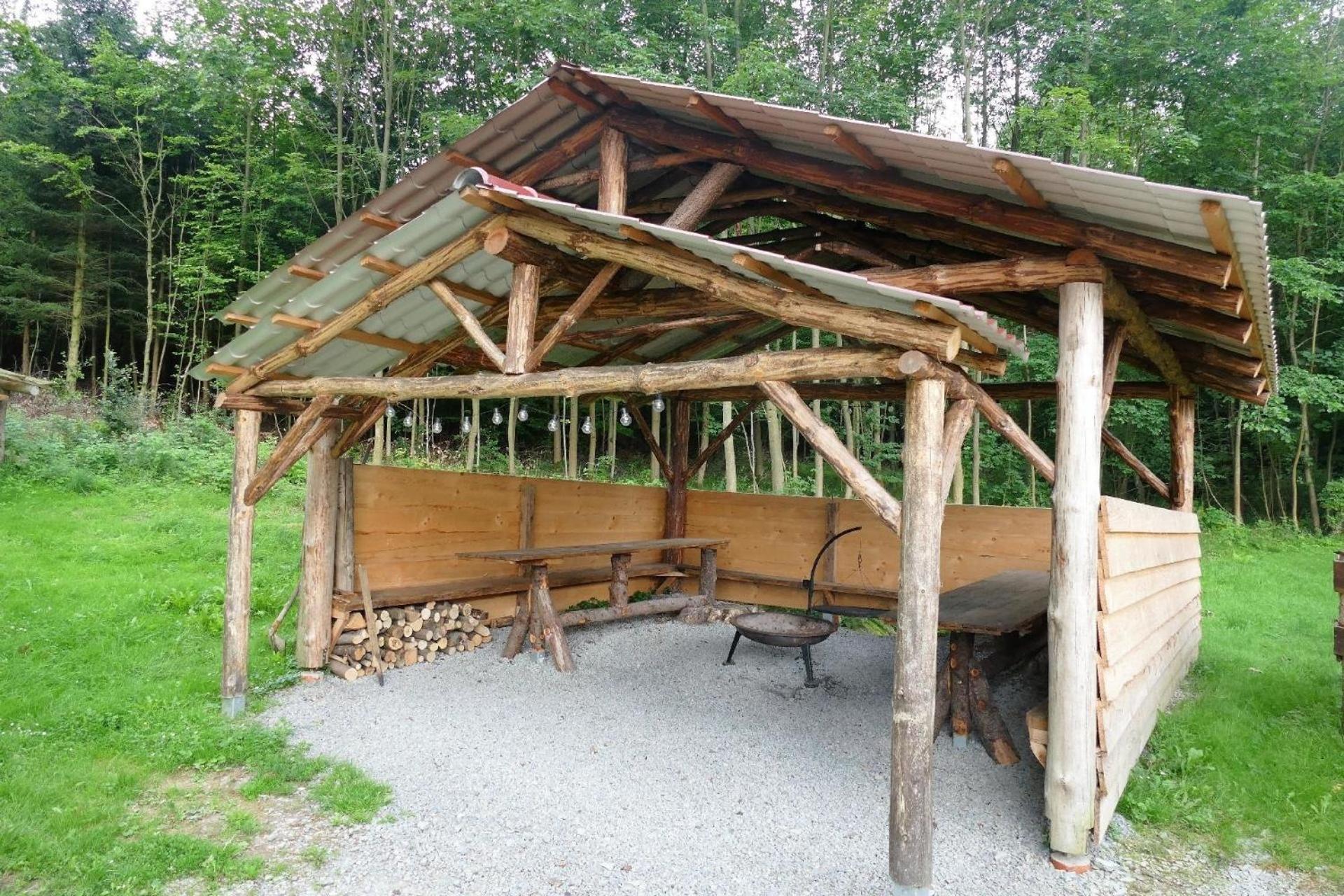 Blockhaus mitten im Wald, sehr urig und gemütlich, etwas für Naturliebhaber