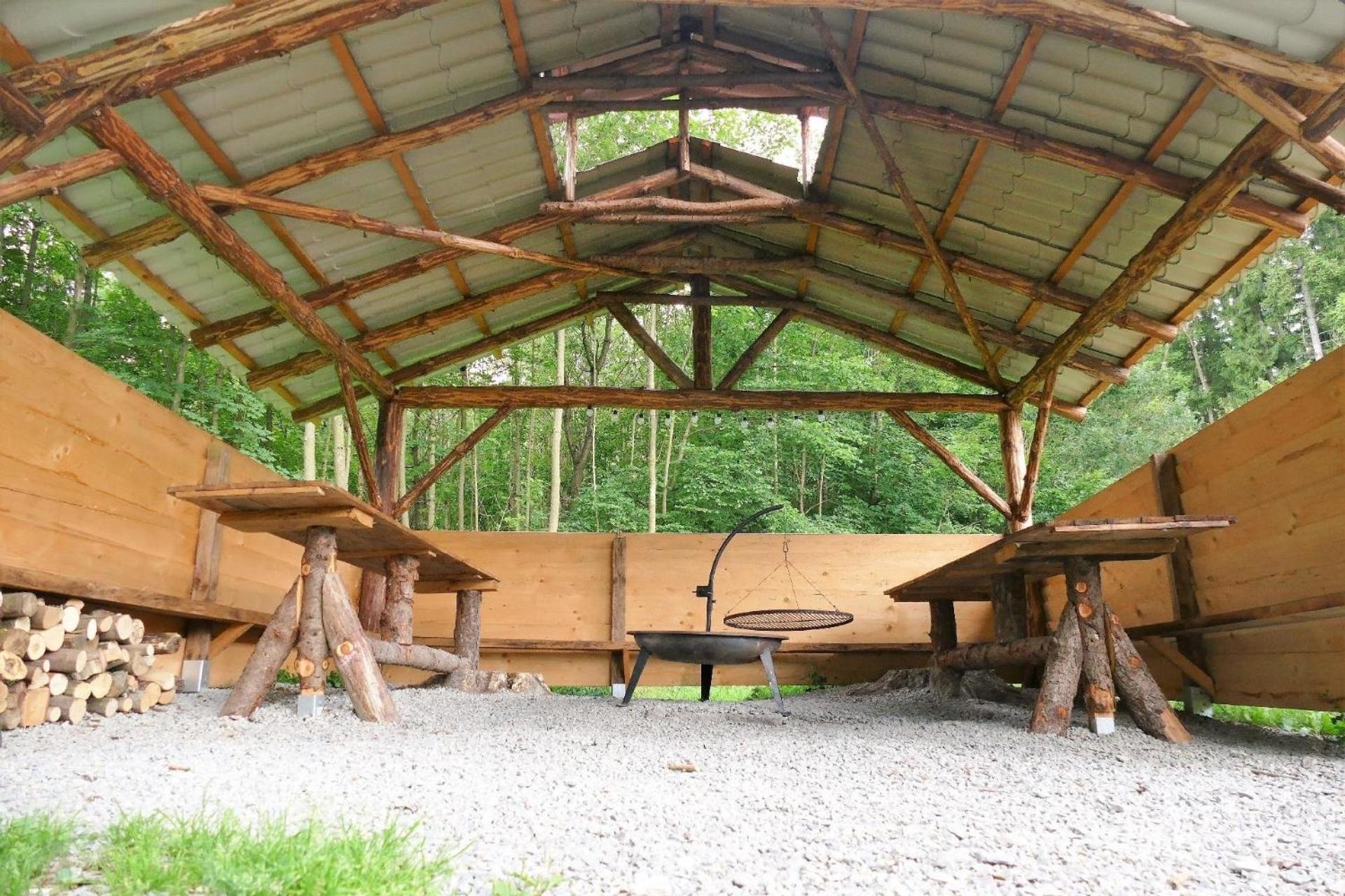 Blockhaus mitten im Wald, sehr urig und gemütlich, etwas für Naturliebhaber