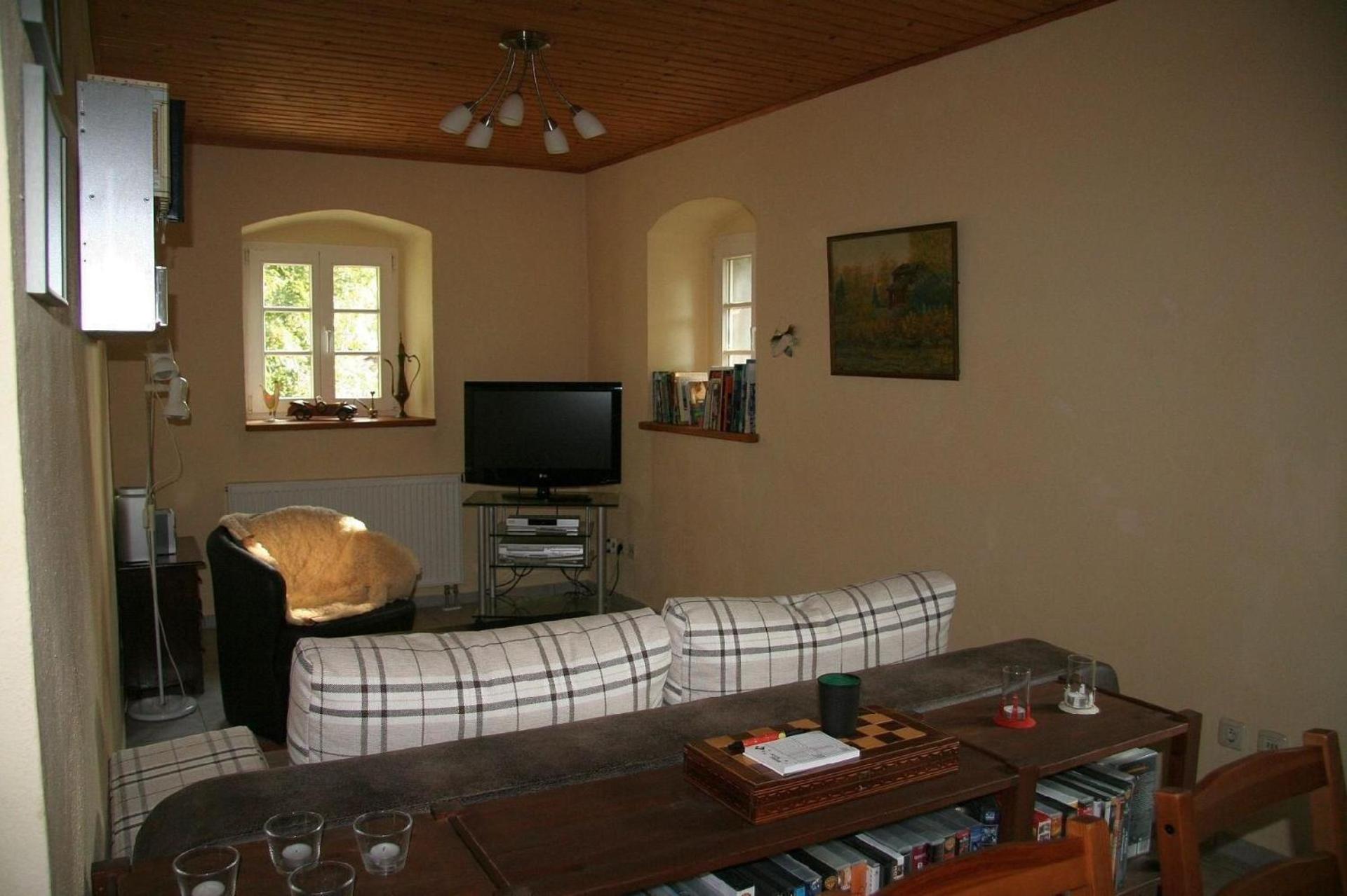 Wohnung Mit Terrasse Im Sanierten Fachwerkhof