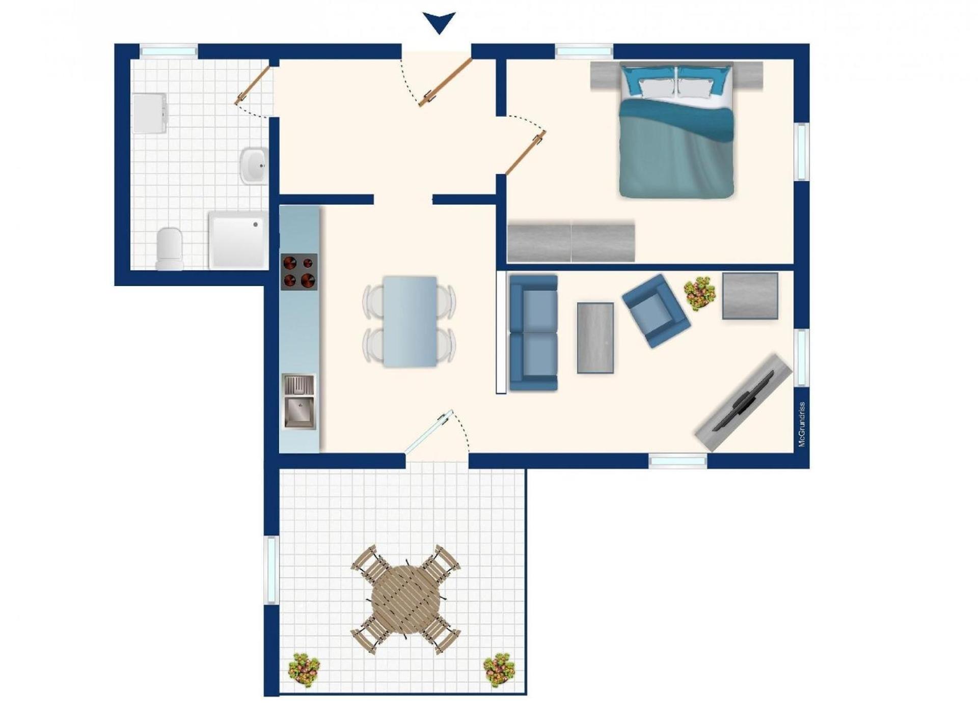 Wohnung Mit Terrasse Im Sanierten Fachwerkhof