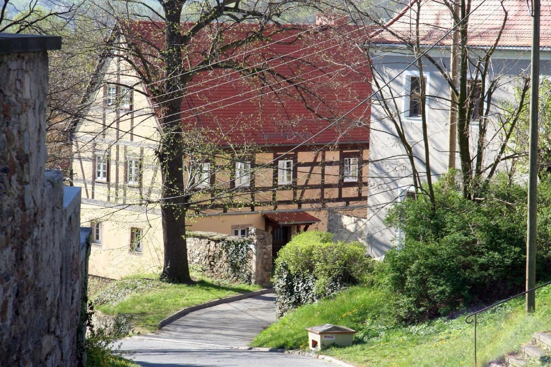 Wohnung Mit Terrasse Im Sanierten Fachwerkhof