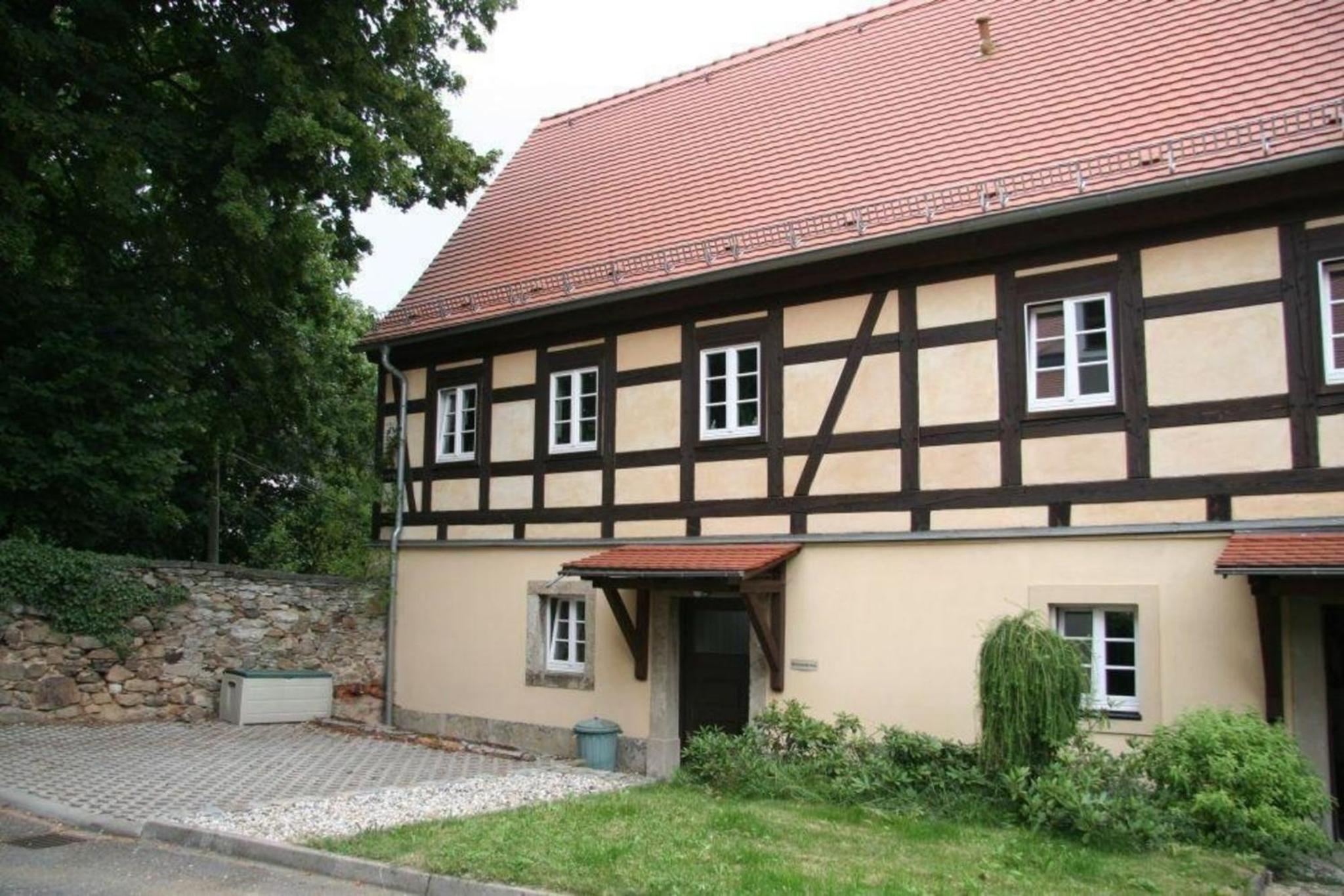 Wohnung Mit Terrasse Im Sanierten Fachwerkhof