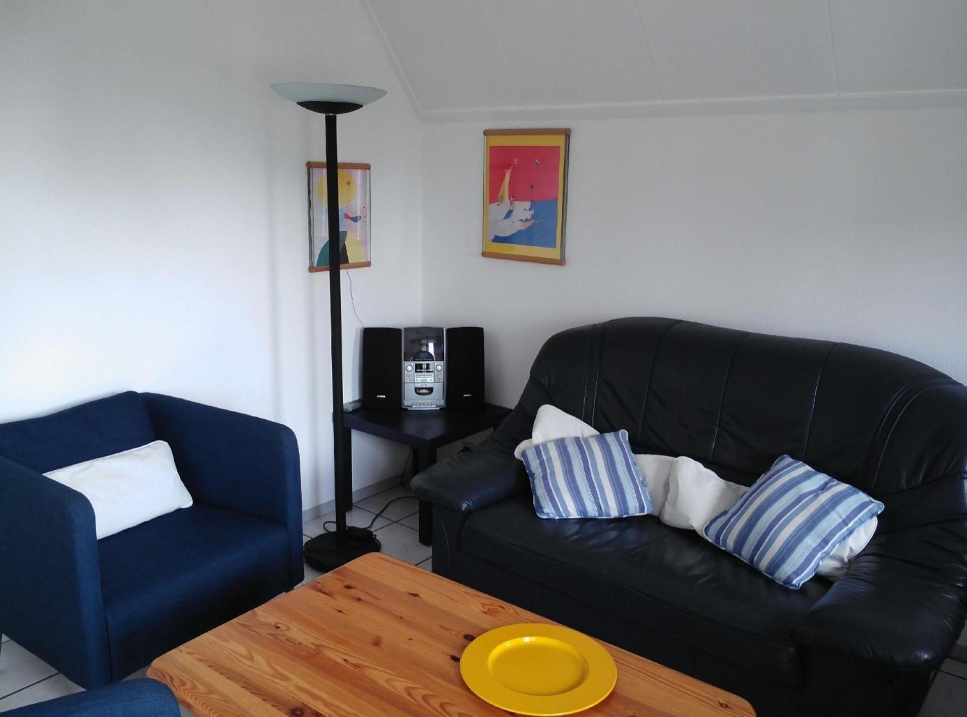 Gemütliches Ferienhaus mit Garten und einer Terrasse mit Windfang