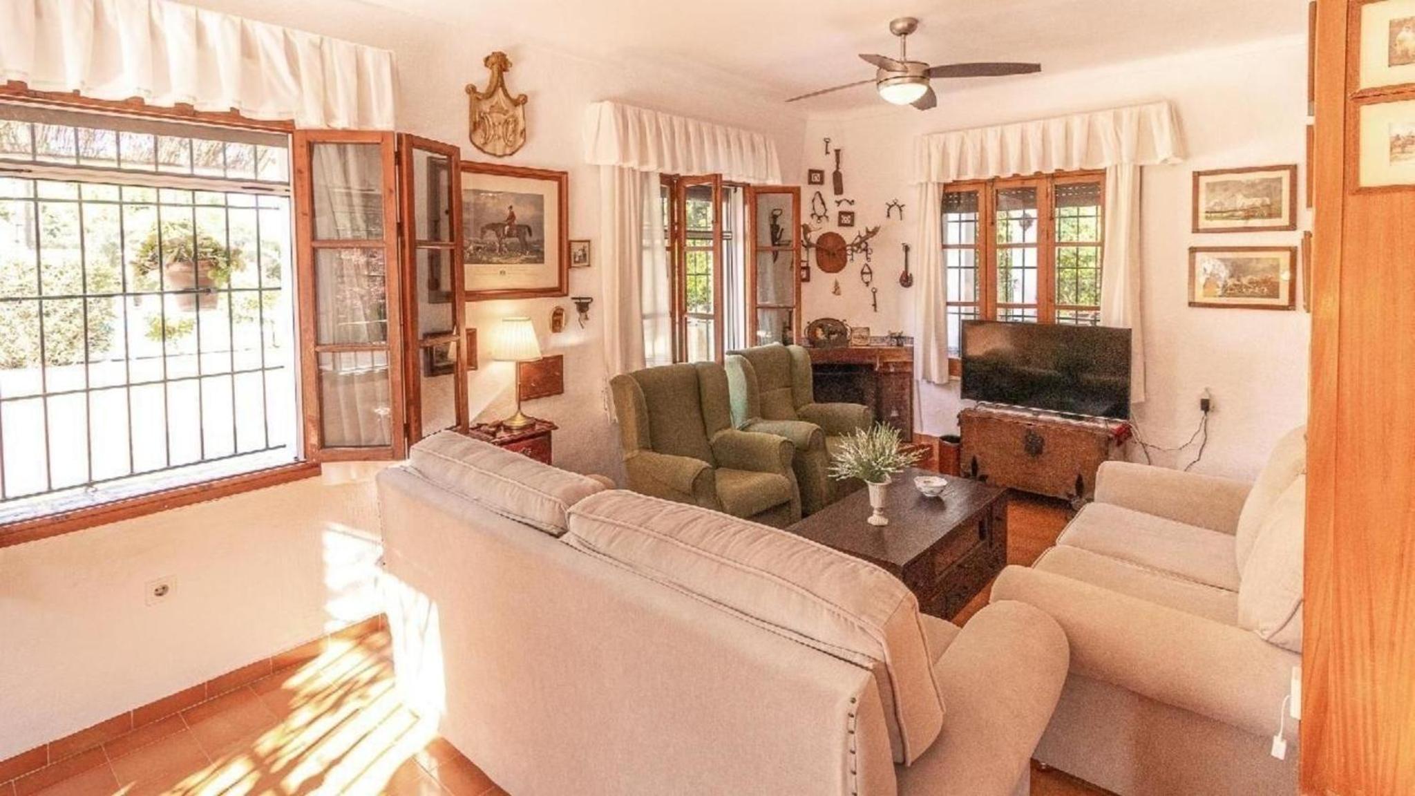 Landhaus Santa Ana in Landschaft von Sevilla