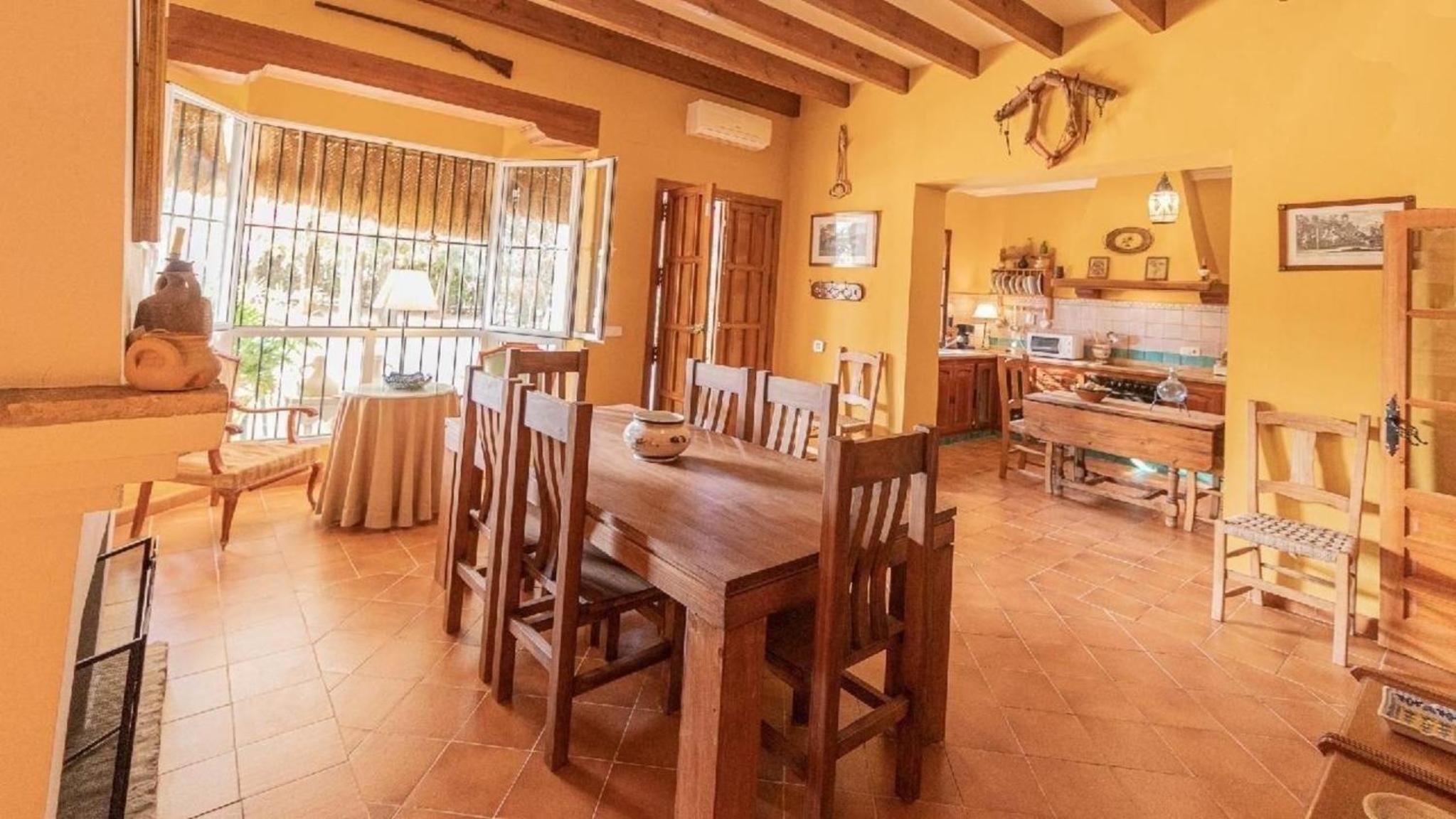 Landhaus Santa Ana in Landschaft von Sevilla