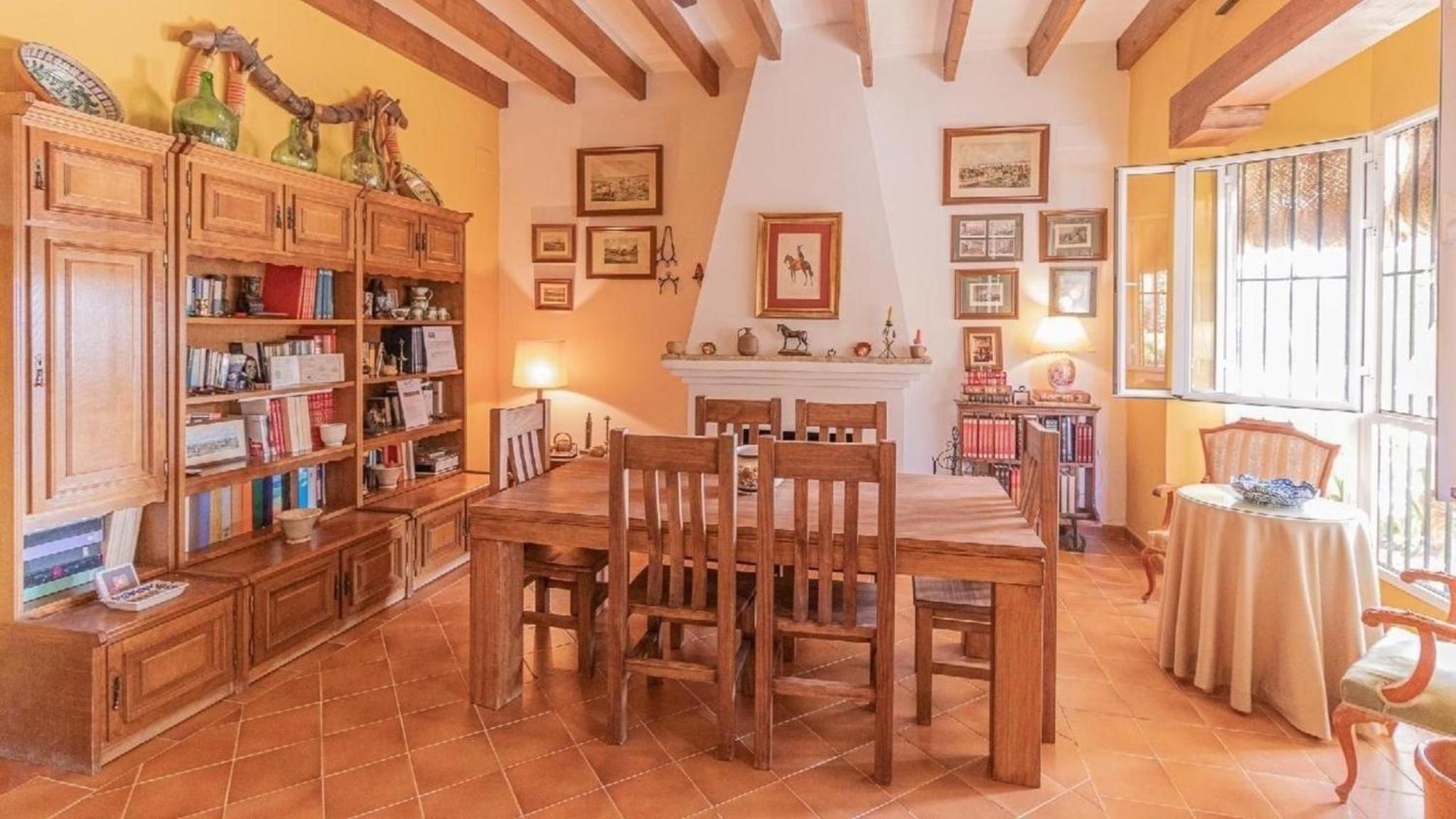 Landhaus Santa Ana in Landschaft von Sevilla