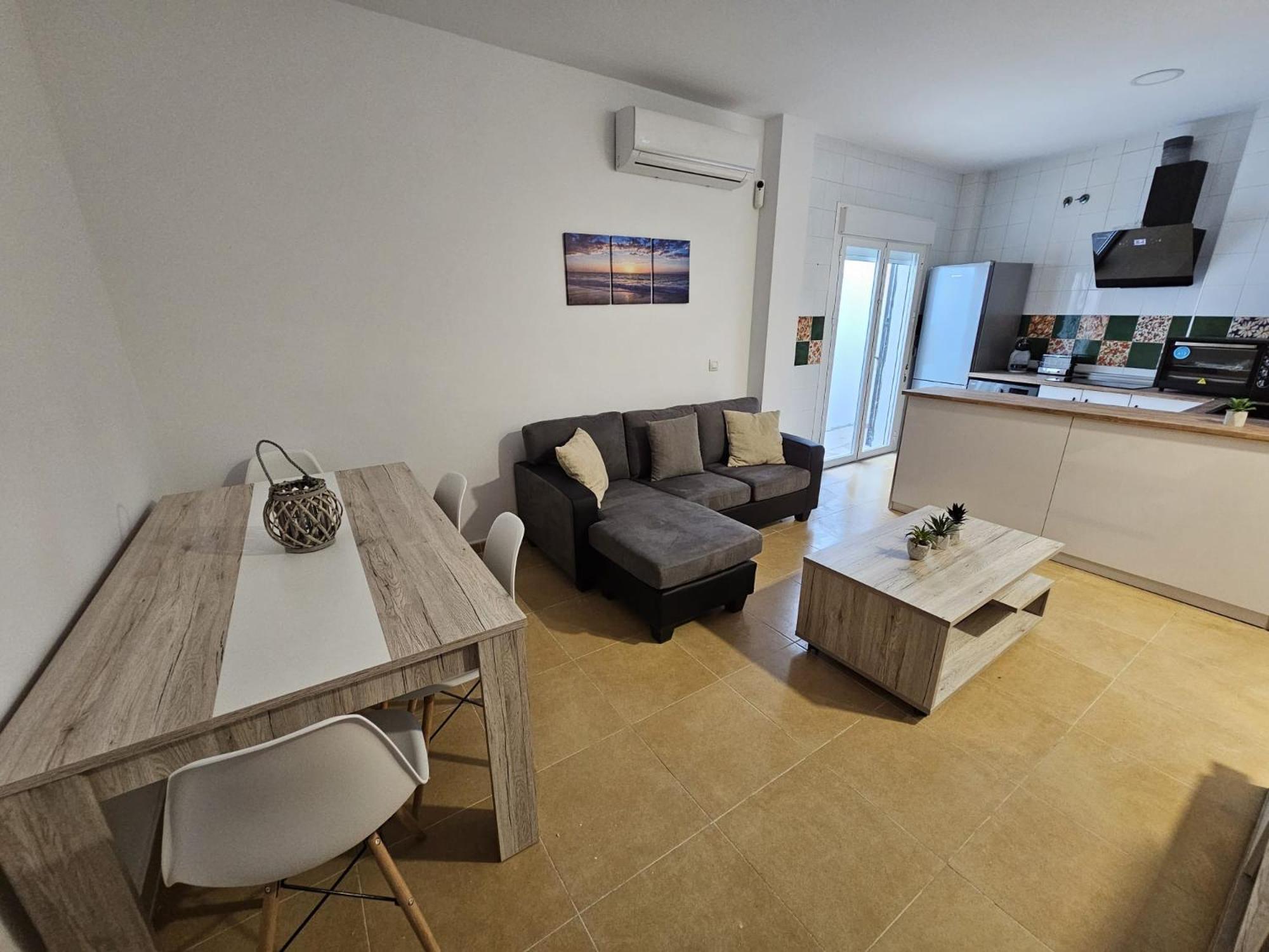 apartamentos terraza Chiclana centro ciudad