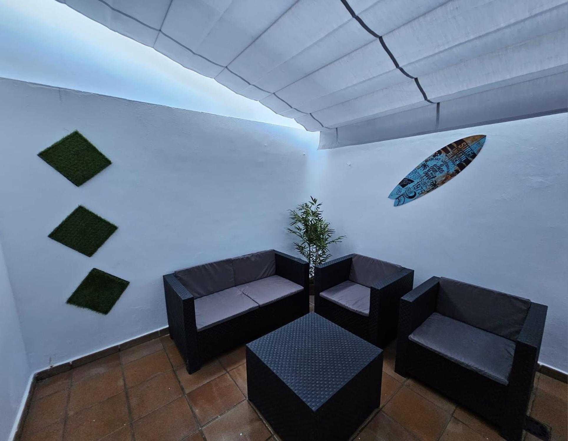 apartamentos terraza Chiclana centro ciudad