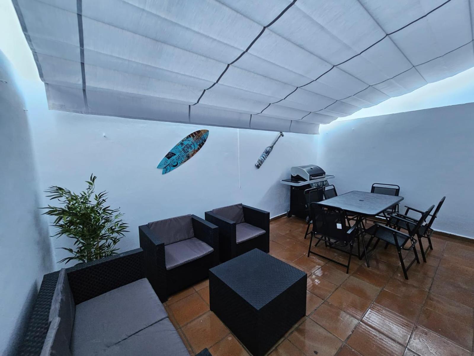 apartamentos terraza Chiclana centro ciudad