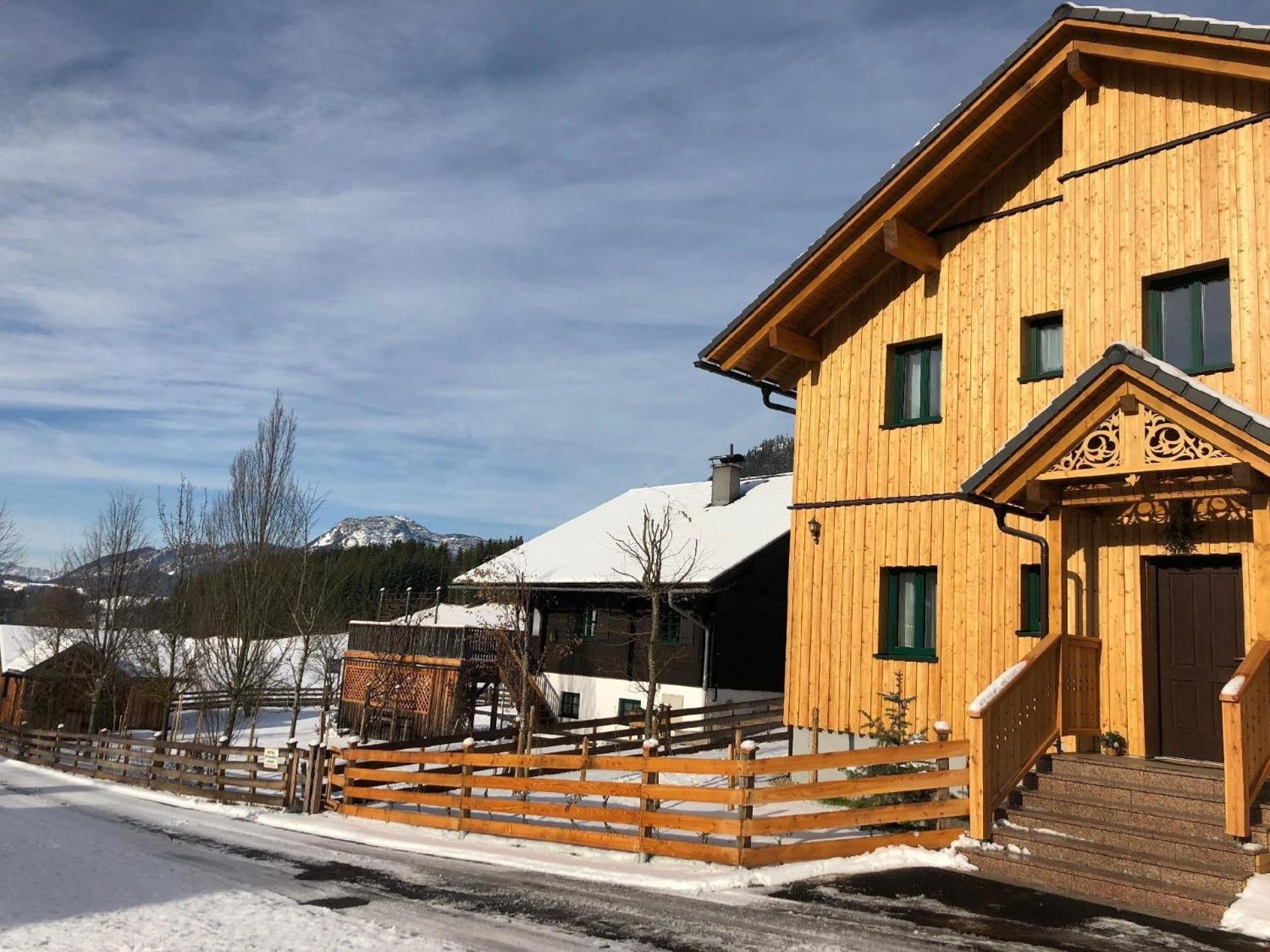 Nette Wohnung in Bad Aussee mit Garten und Grill und Bergblick