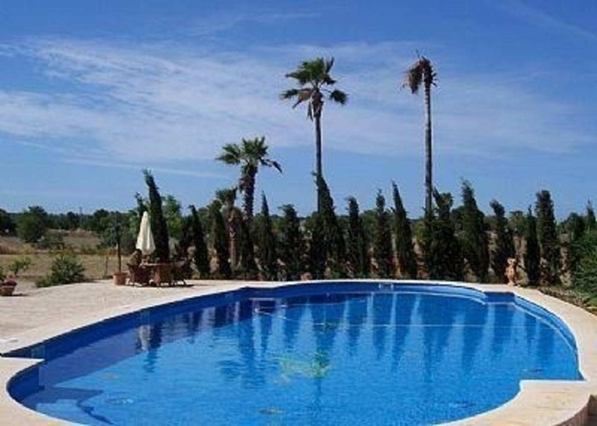 Finca Na Pont Ferienhaus in Campos mit Privatem Pool