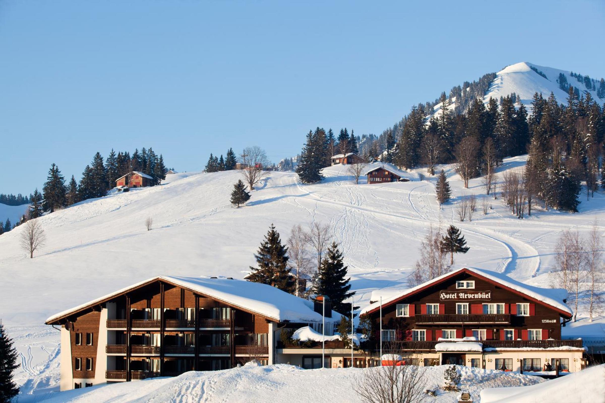 Ferienwohnung im Hotel Arvenbüel