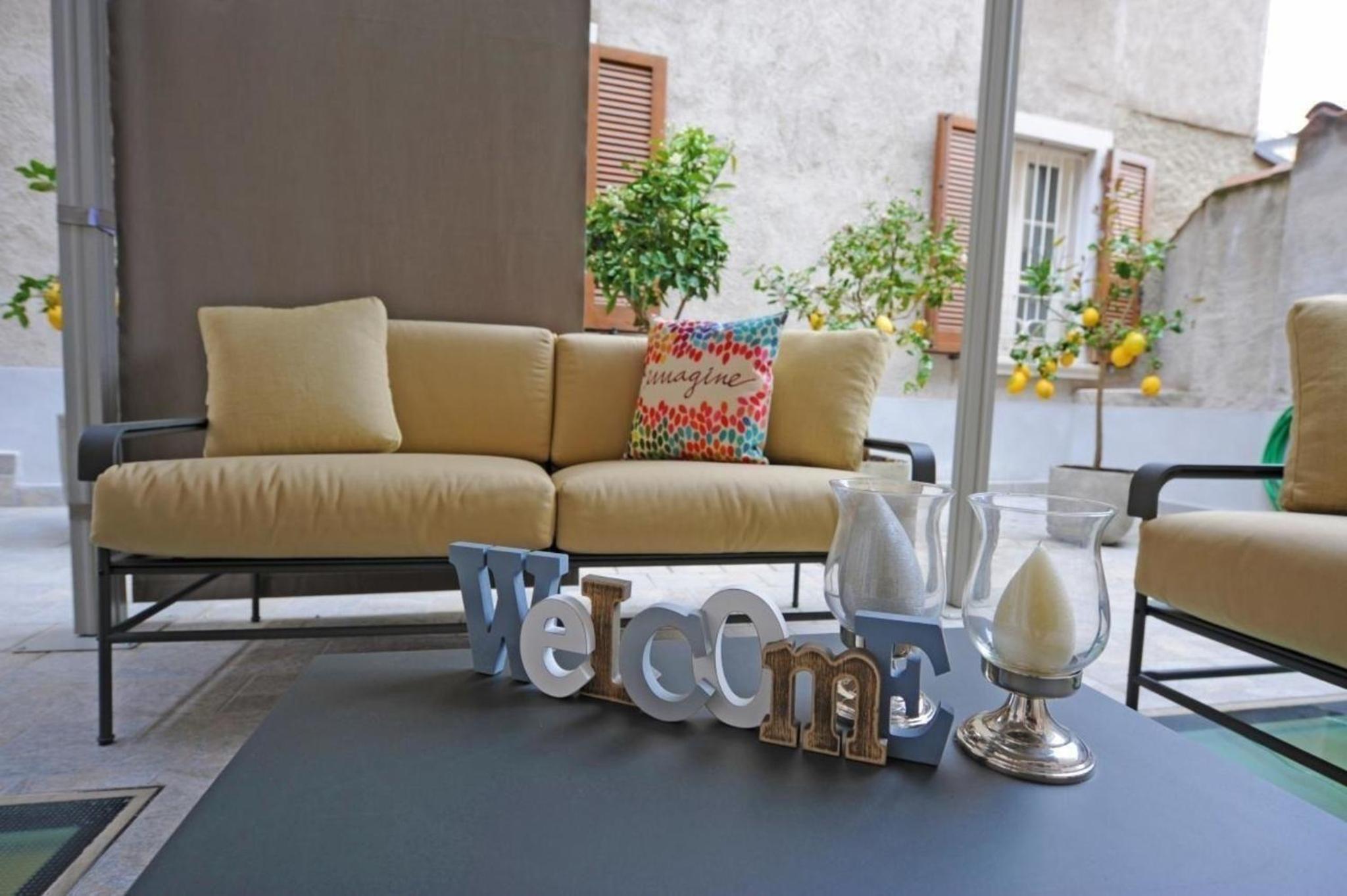 Wunderschöne Wohnung in Limone Sul Garda mit Terrasse und Garten