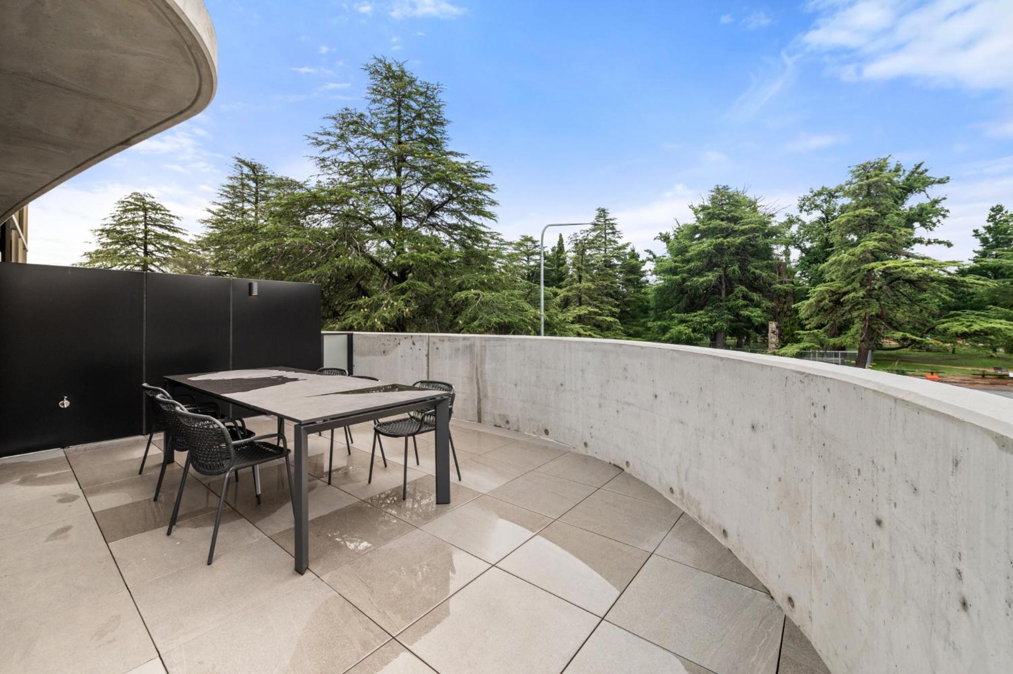 Braddon Studio with Communal BBQ