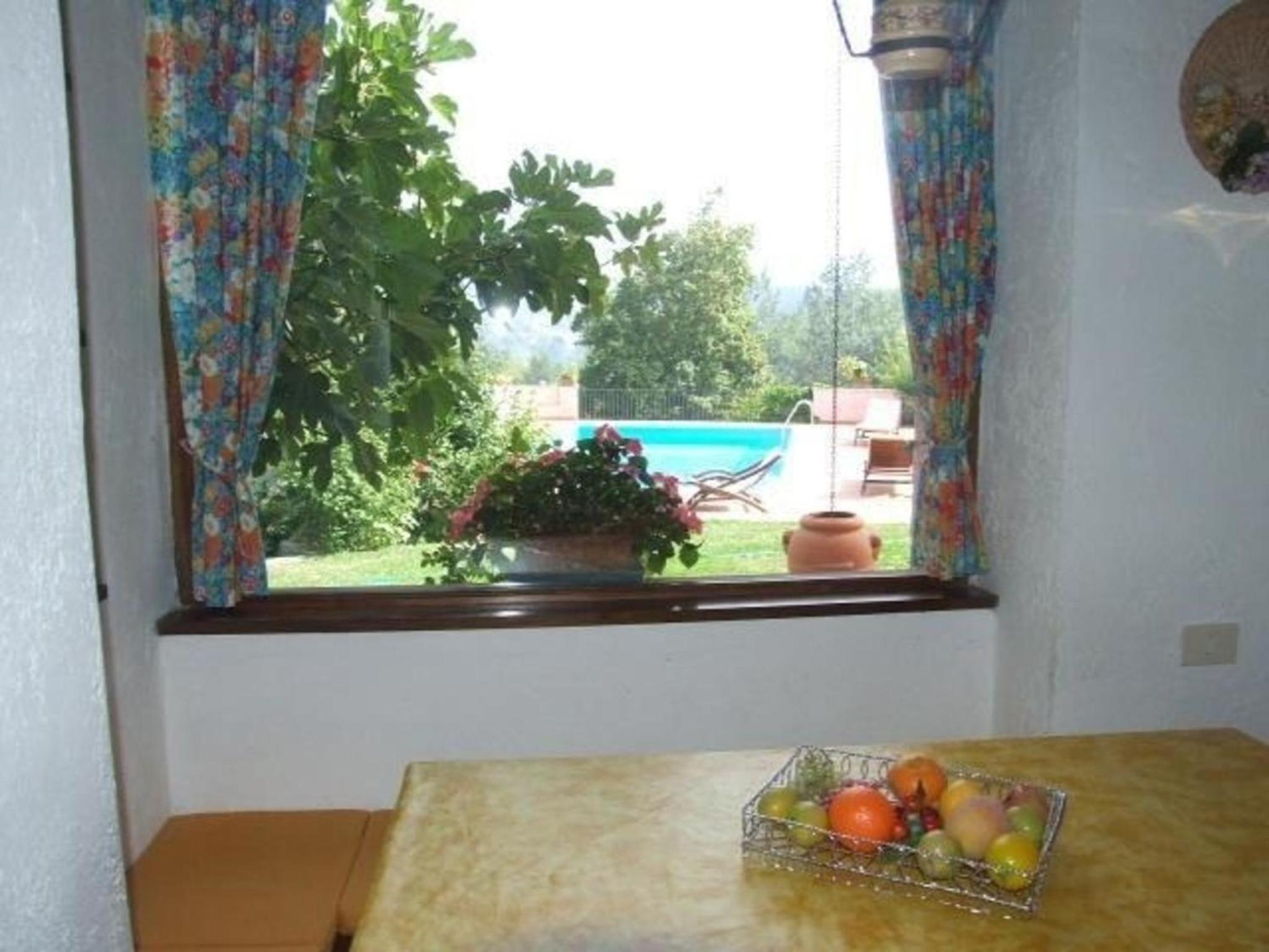 Ferienhaus in Camporgiano mit Grill und Terrasse
