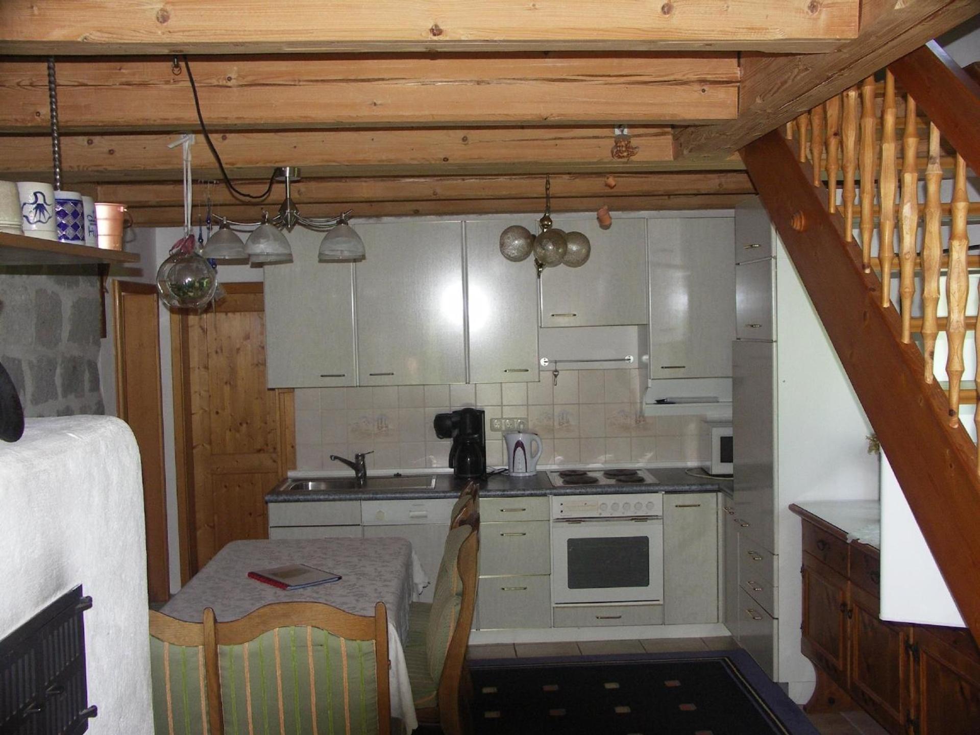 Gemütliches Ferienhaus in Haberbühl mit Großer Terrasse