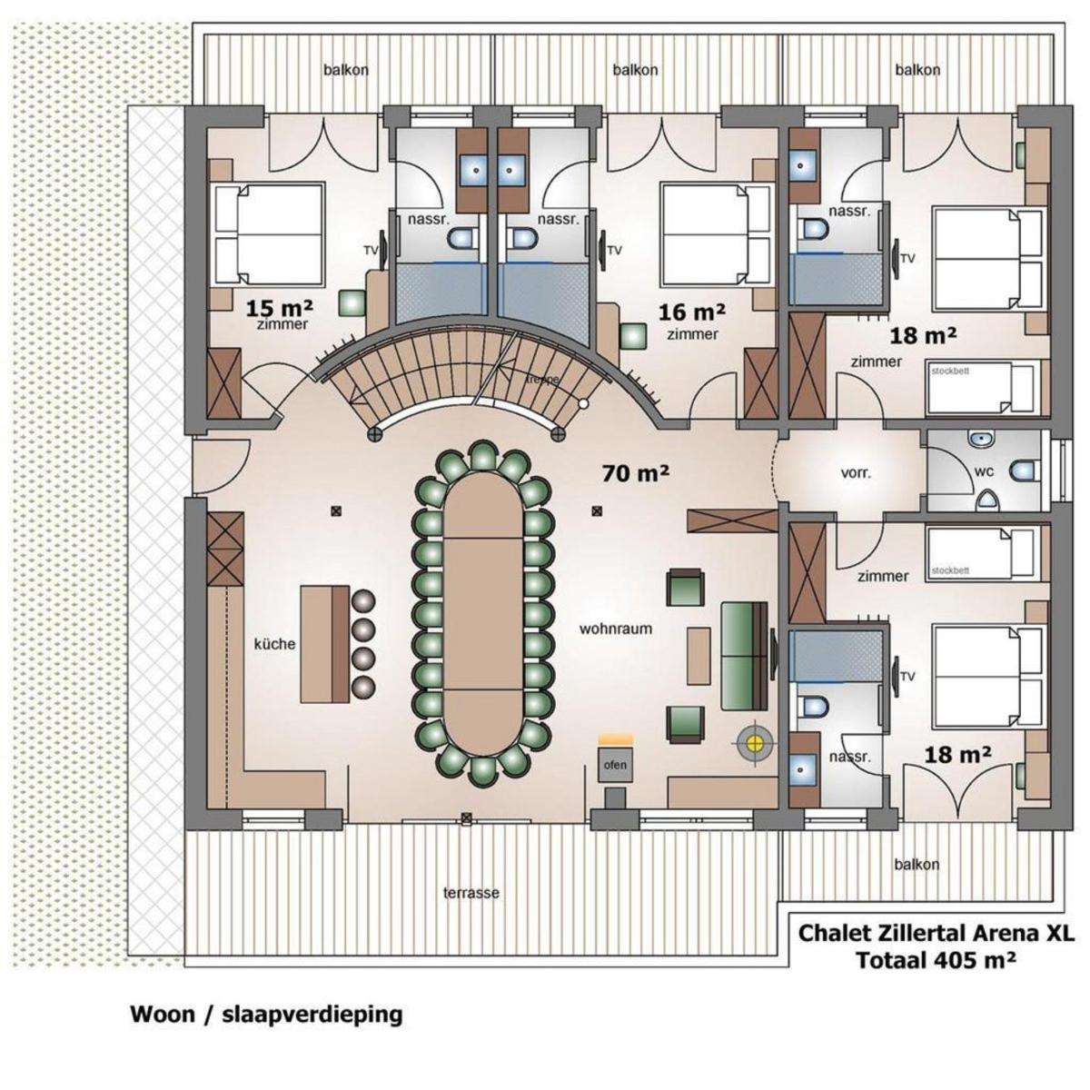 Chalet Zillertal Arena XL