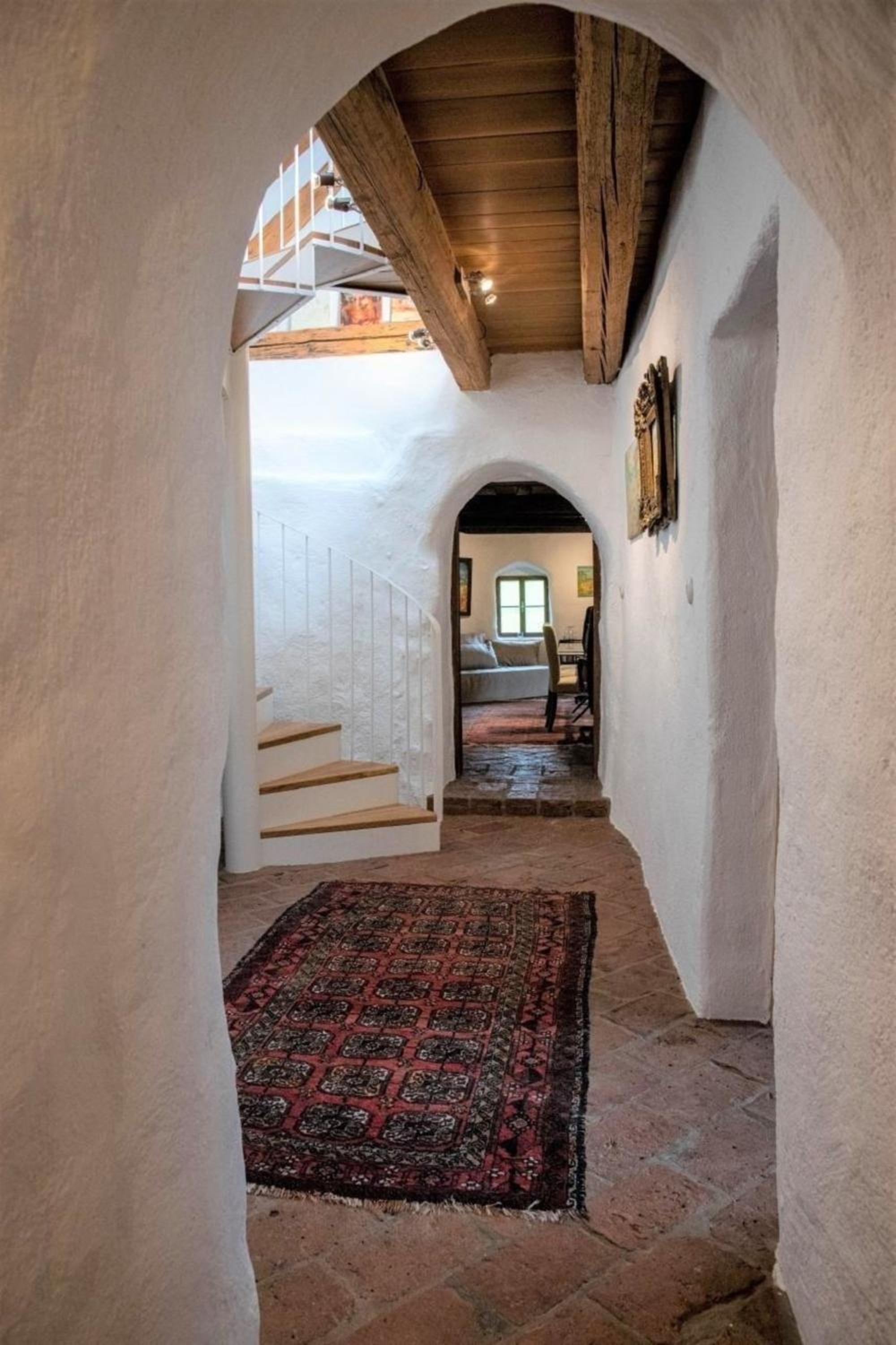 Wunderschönes Ferienhaus in Schloß Rosenau mit Offenerem Kamin