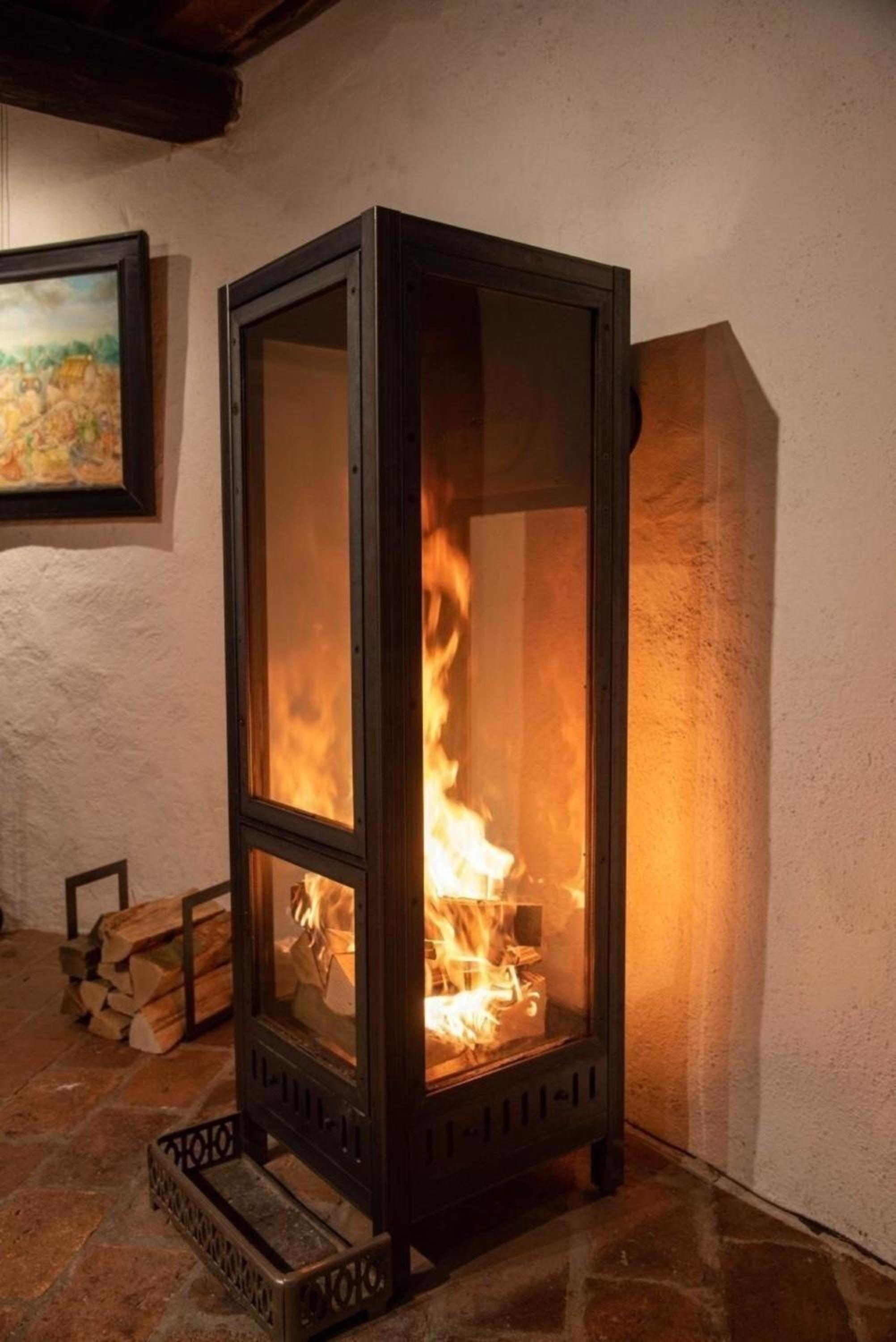 Wunderschönes Ferienhaus in Schloß Rosenau mit Offenerem Kamin