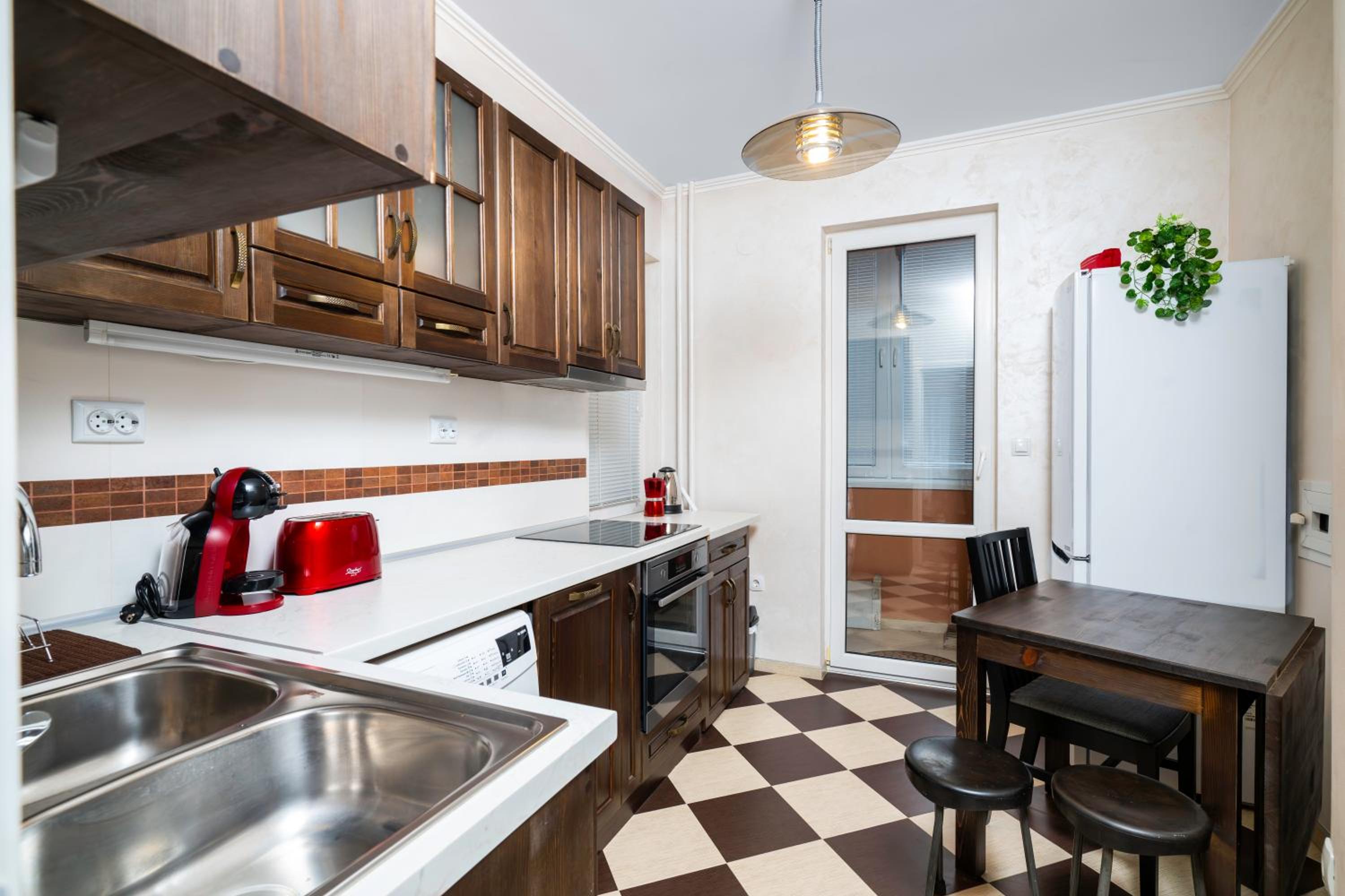 1BD flat with Desk on Russian Monument Square by Flat Mаnager