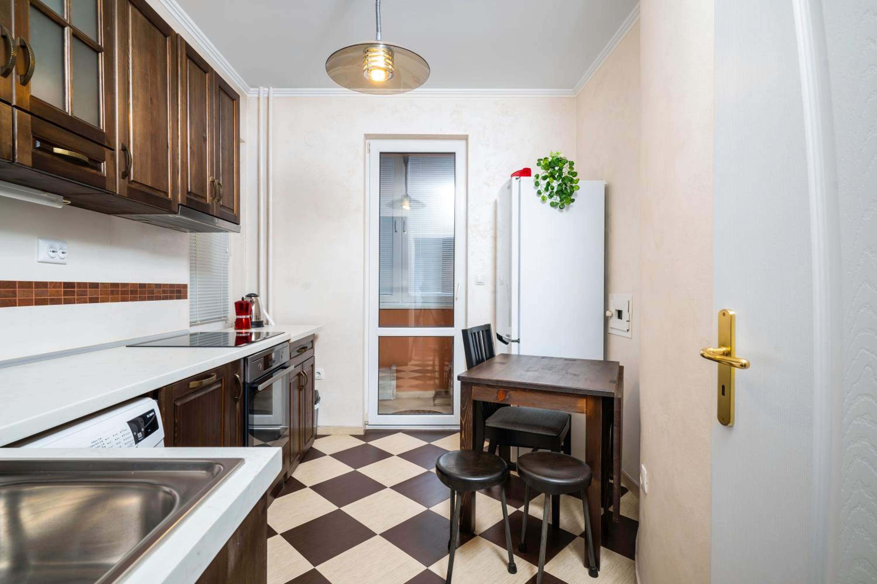 1BD flat with Desk on Russian Monument Square by Flat Mаnager